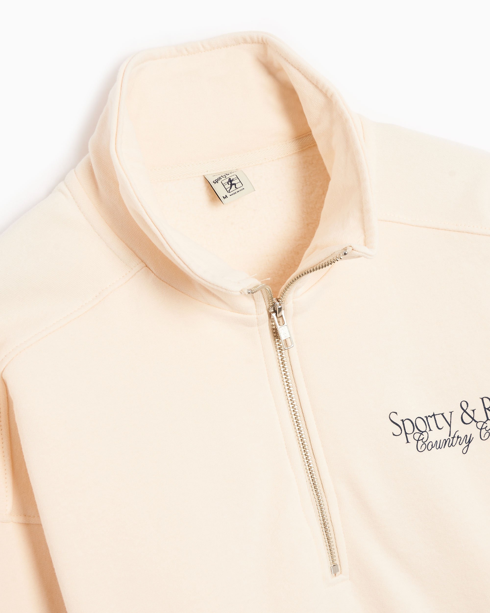 Society sport flags quarter zip jacket outlet