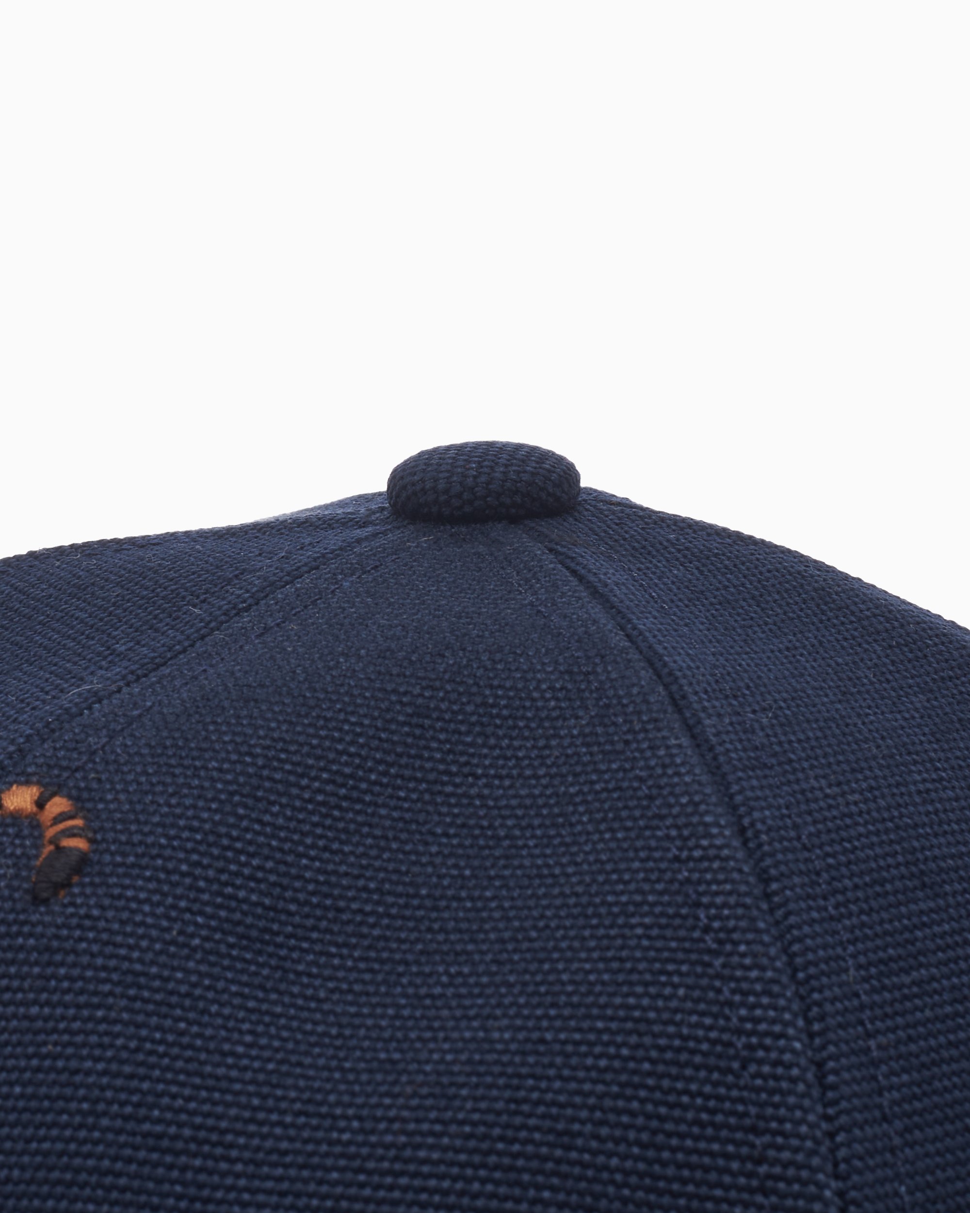 A.P.C. A.P.C. Charlie Tigre Unisex Cap Unisex Cap Blue COGYX