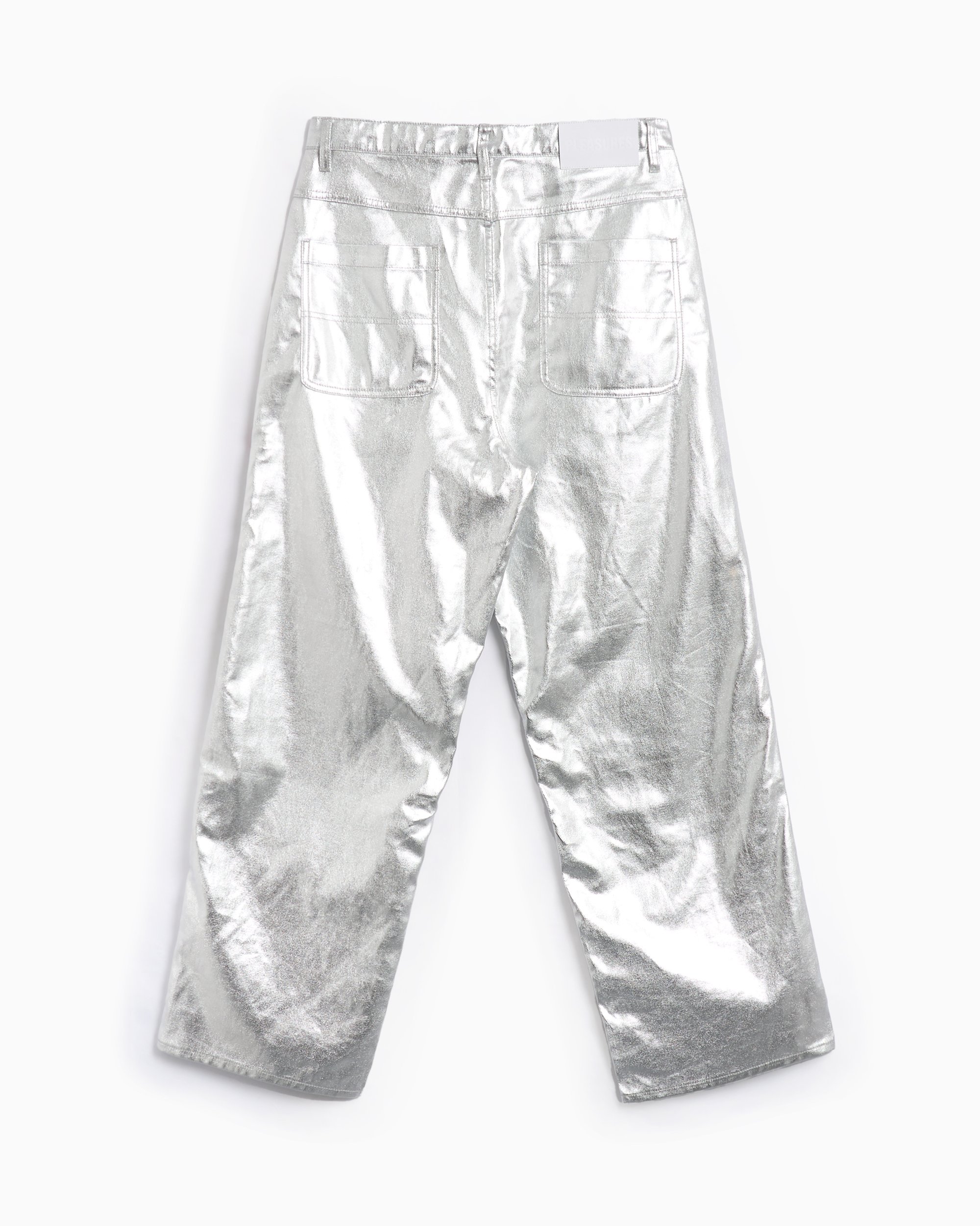 Baggy silver pants new arrivals