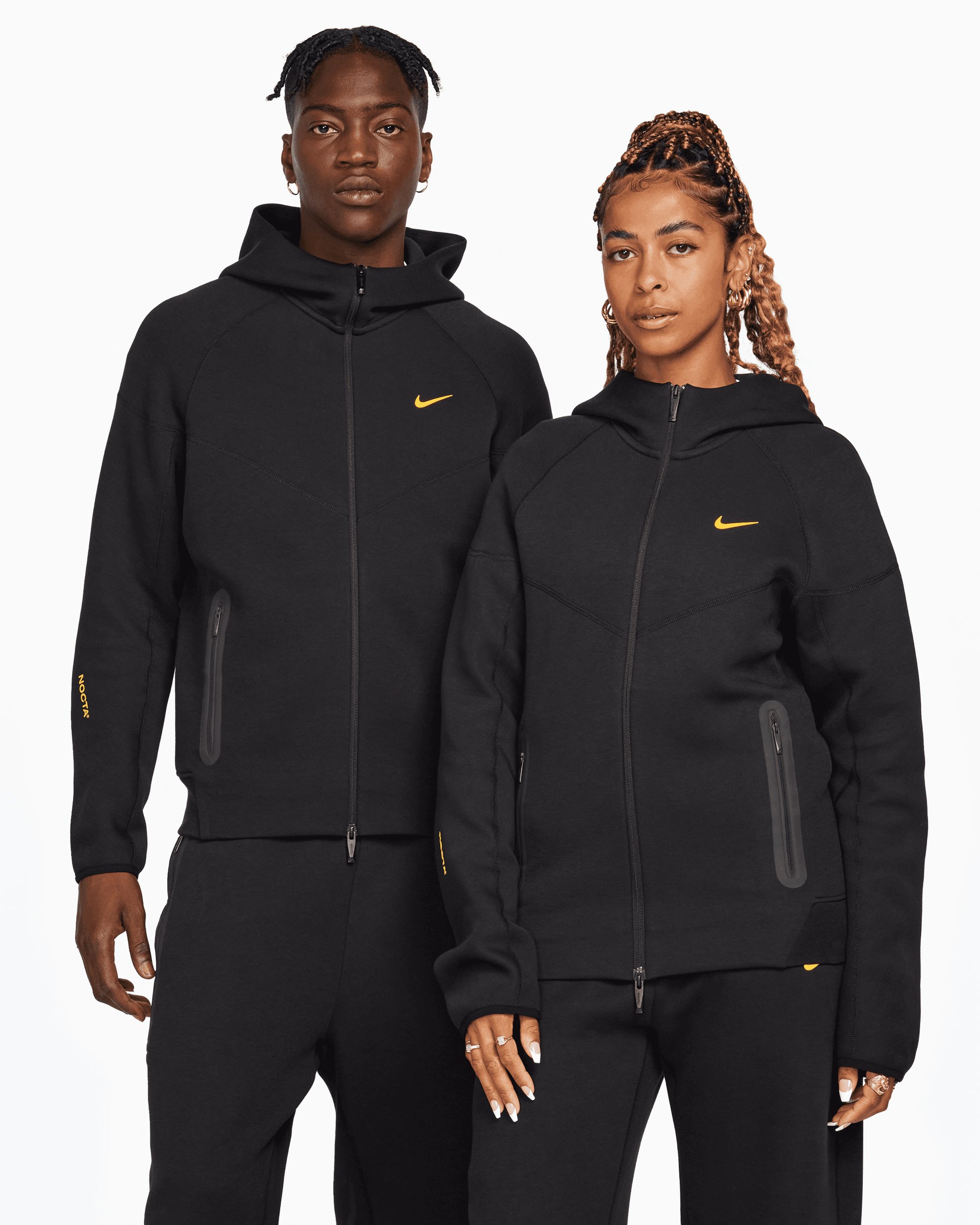 Nike x Drake NOCTA Tech Fleece Men's Track Jacket Black FD8453-010