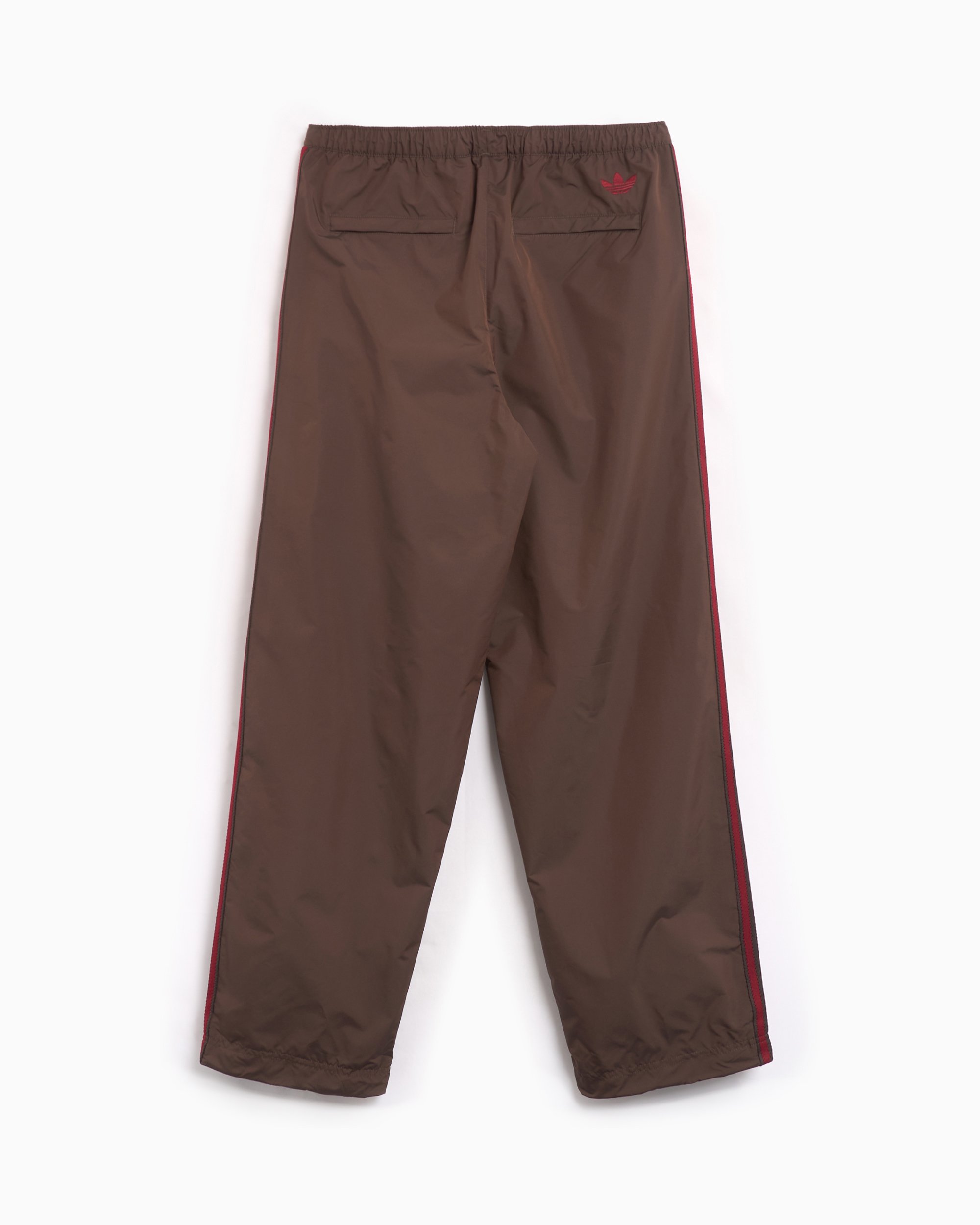 adidas Originals x Wales Bonner Men s Nylon Track Pants Braun JJ2930 FOOTDISTRICT