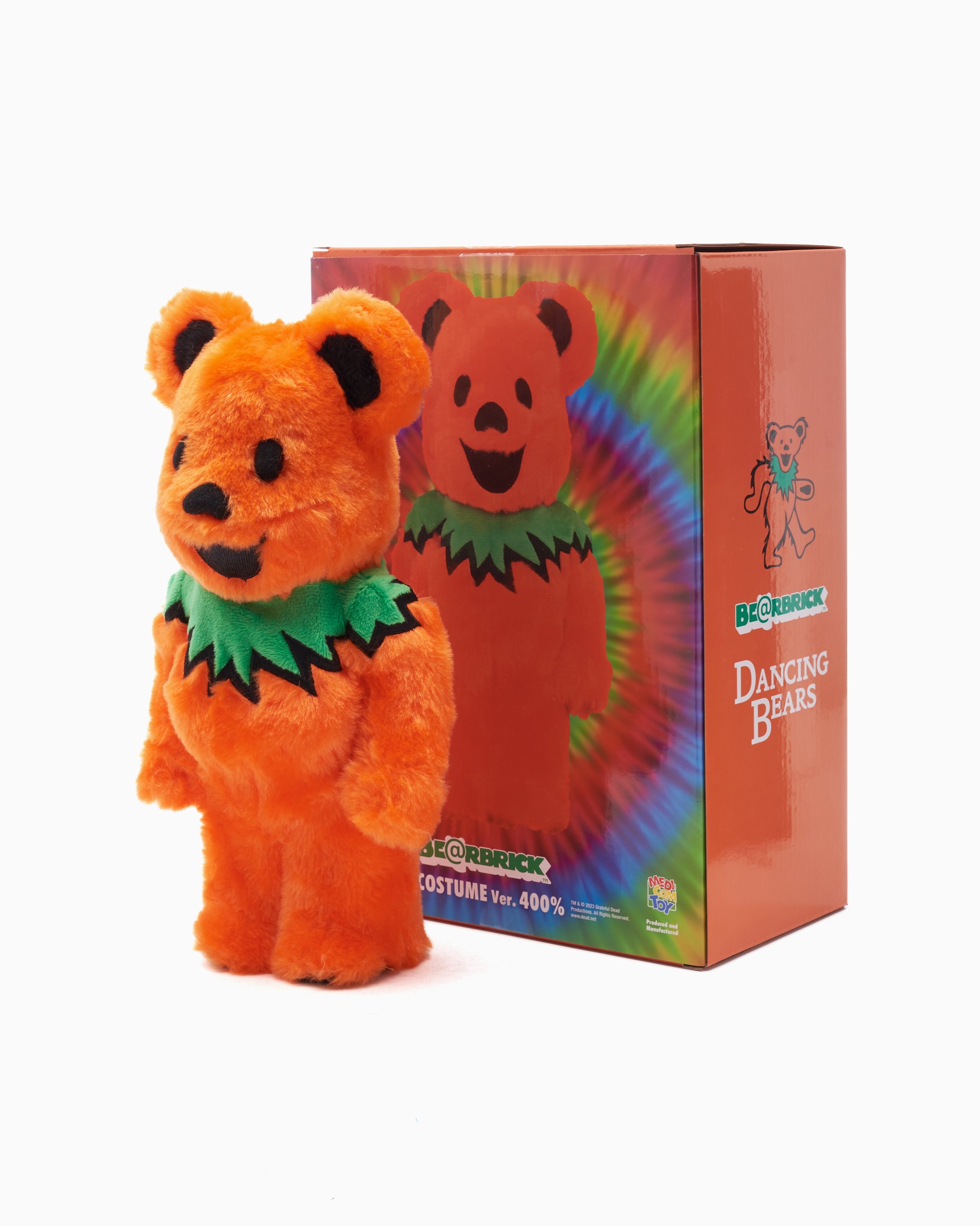 Medicom Toy x Grateful Dead Be@rbrick Dancing Bears Costume 400 