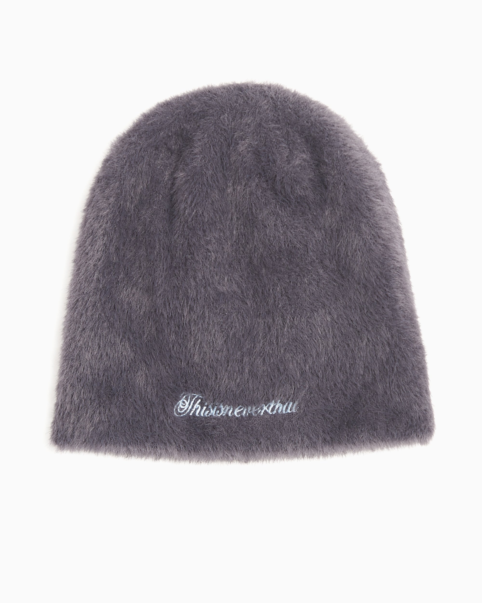 thisisneverthat® Shaggy Unisex No Cuff Beanie Cinza