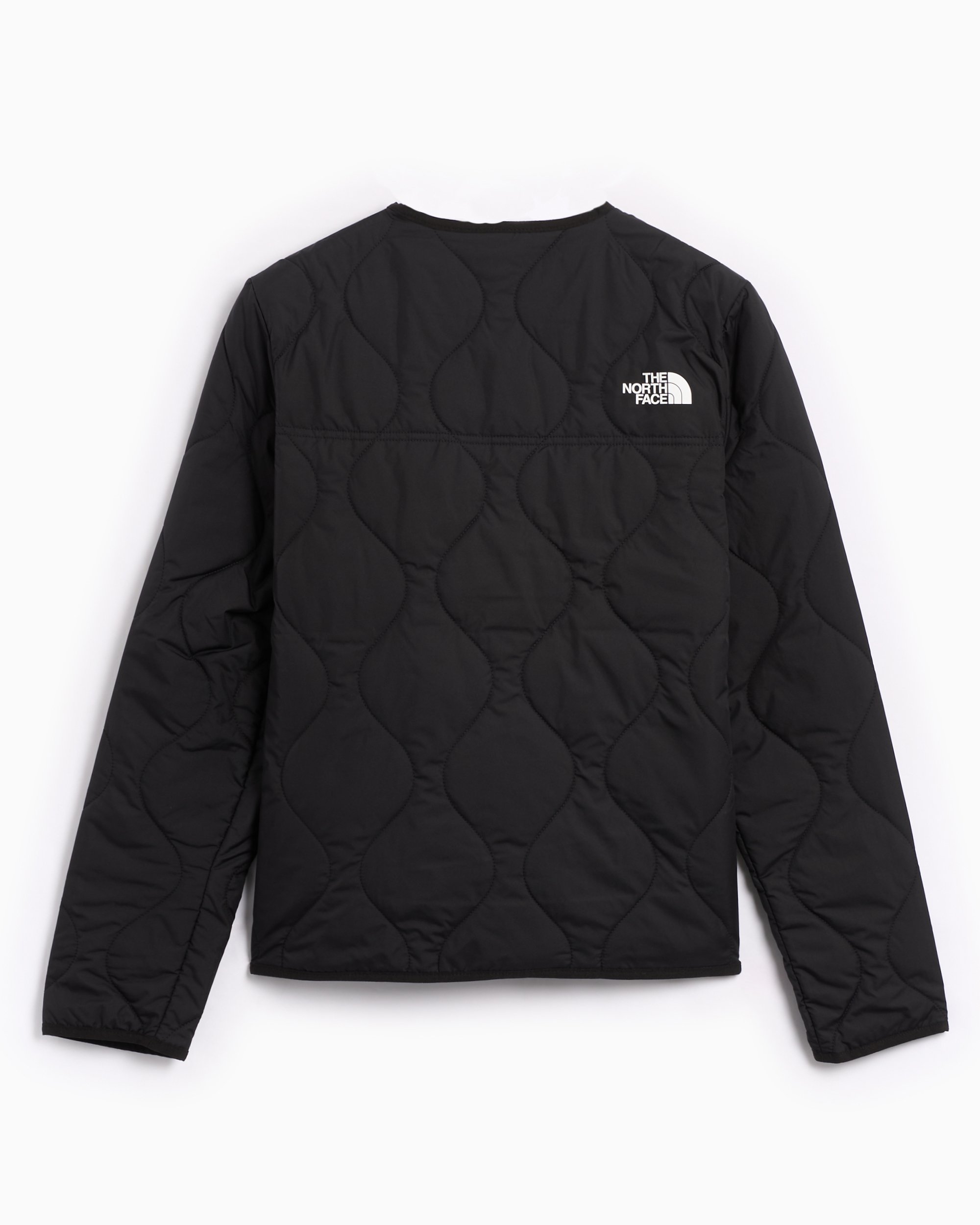 North face quilted pullover best sale