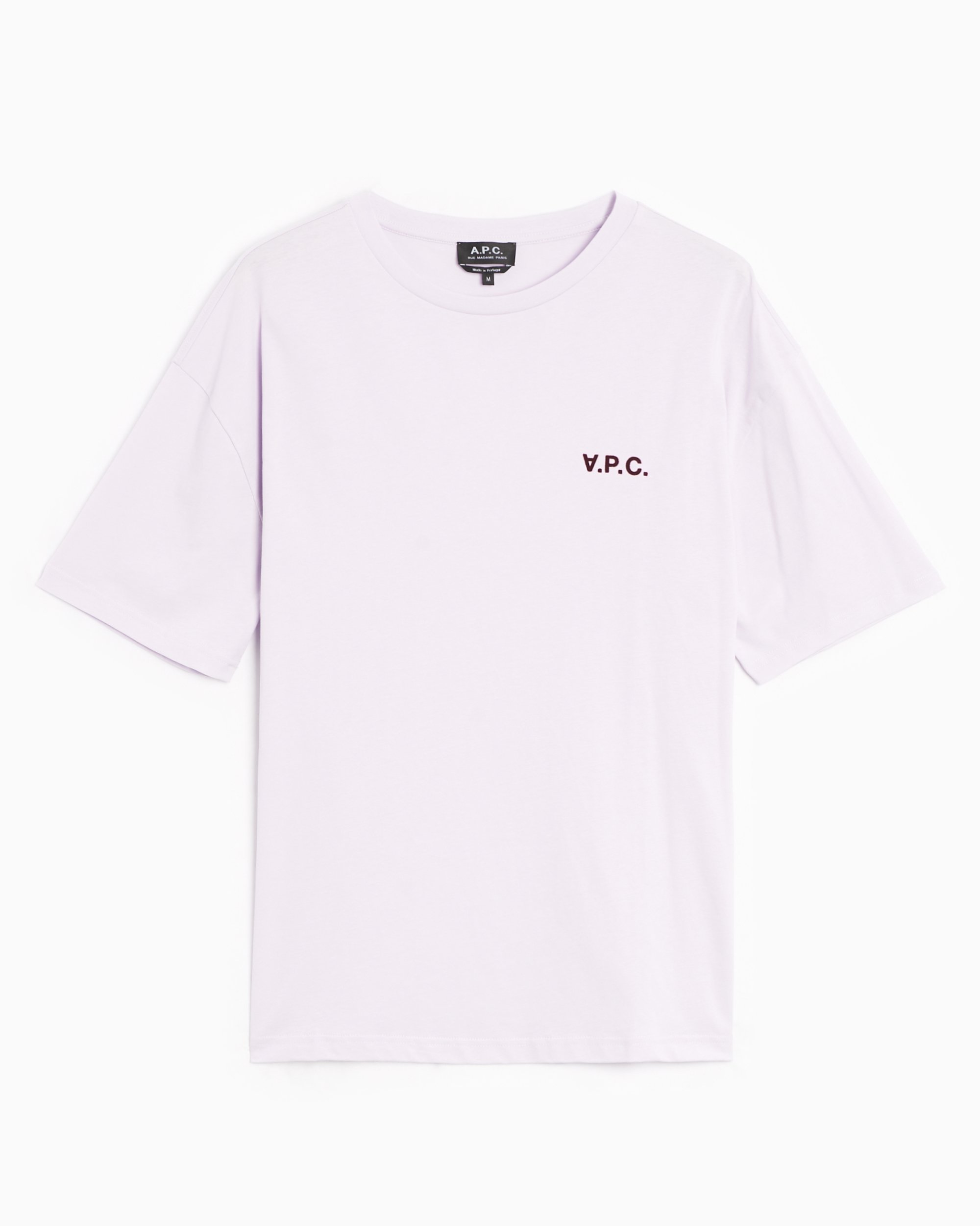 A.P.C. Men's T-Shirt Purple COFDW-H26295-HAD | FOOTDISTRICT