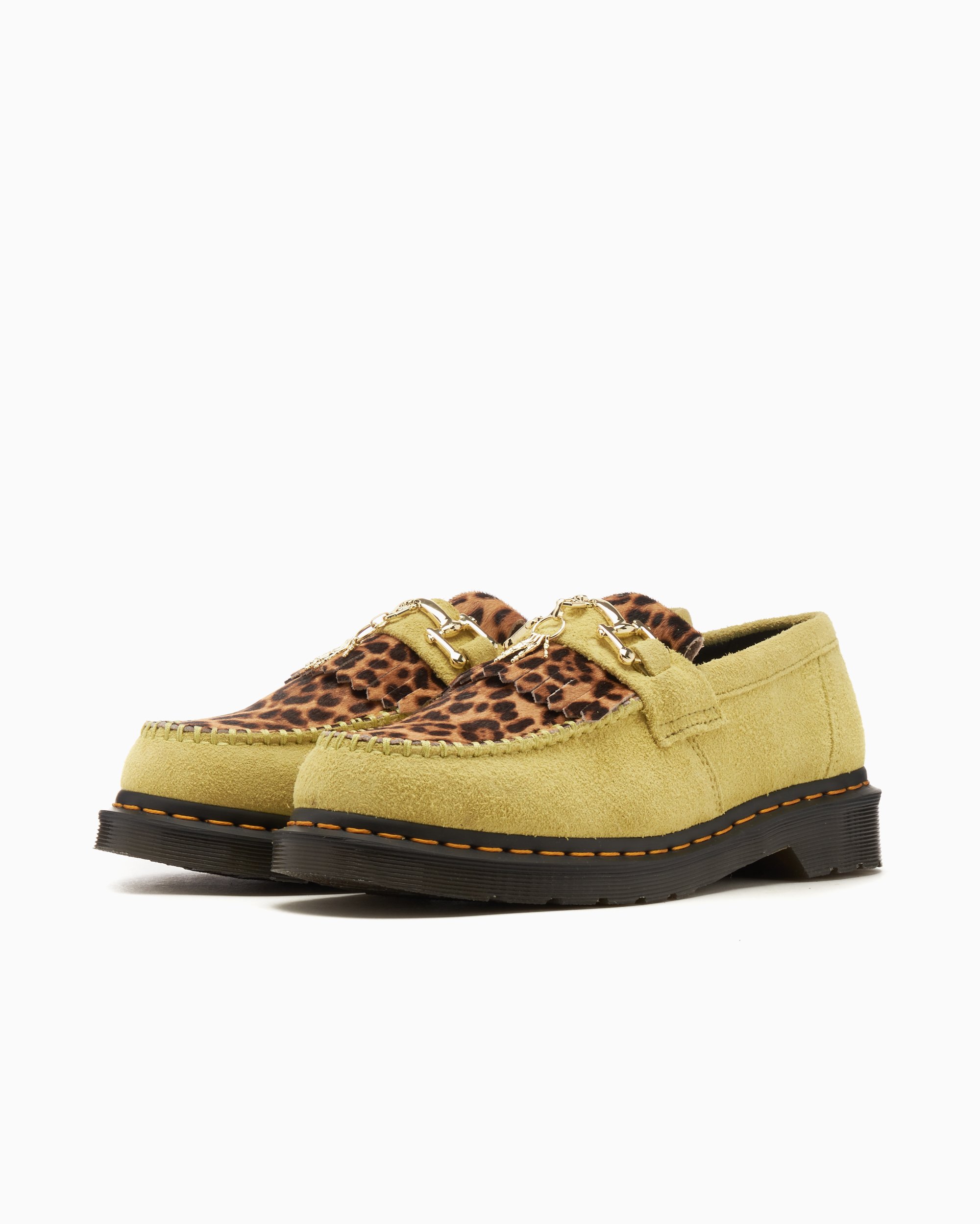 Dr. Martens Adrian Bone Snaffle Loafers Brown, Green 31508097 