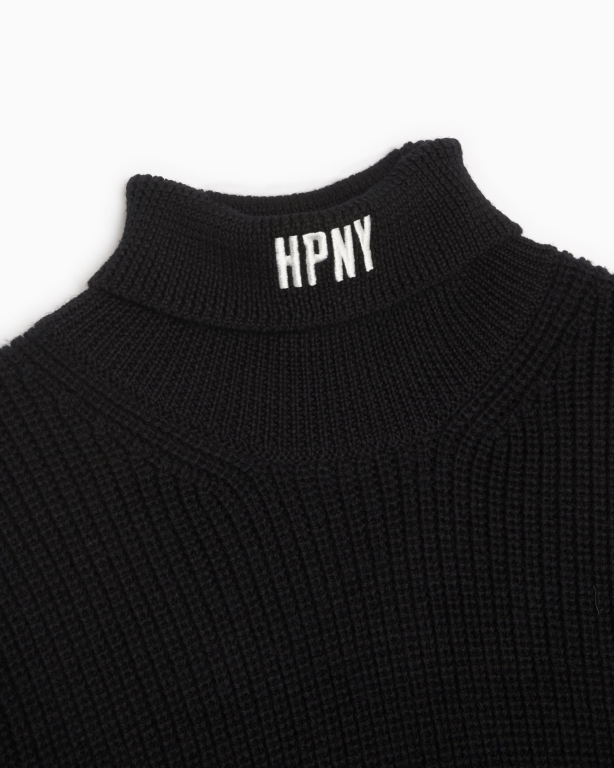 Heron Preston Hpny Men's Knit Rollneck Sweater Men's Sweater Black