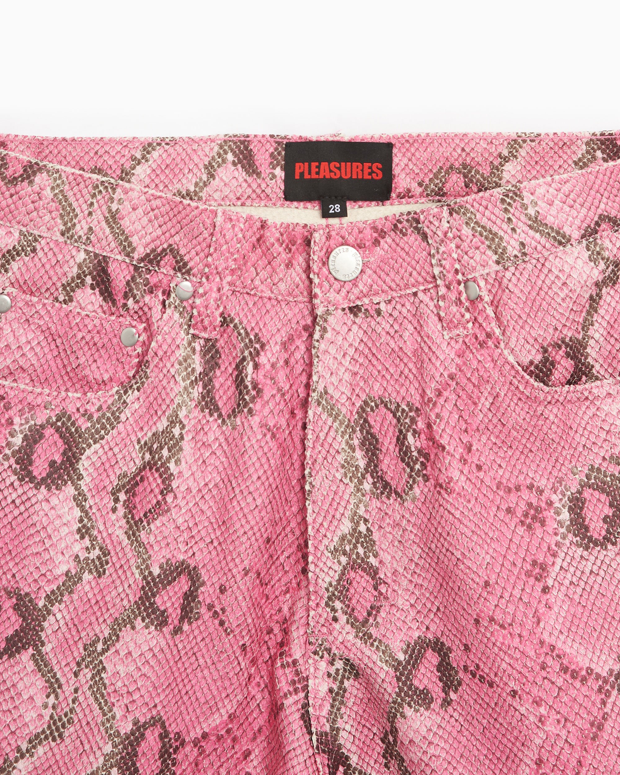 Pleasures Rattle Shorts (Pink) – Concepts