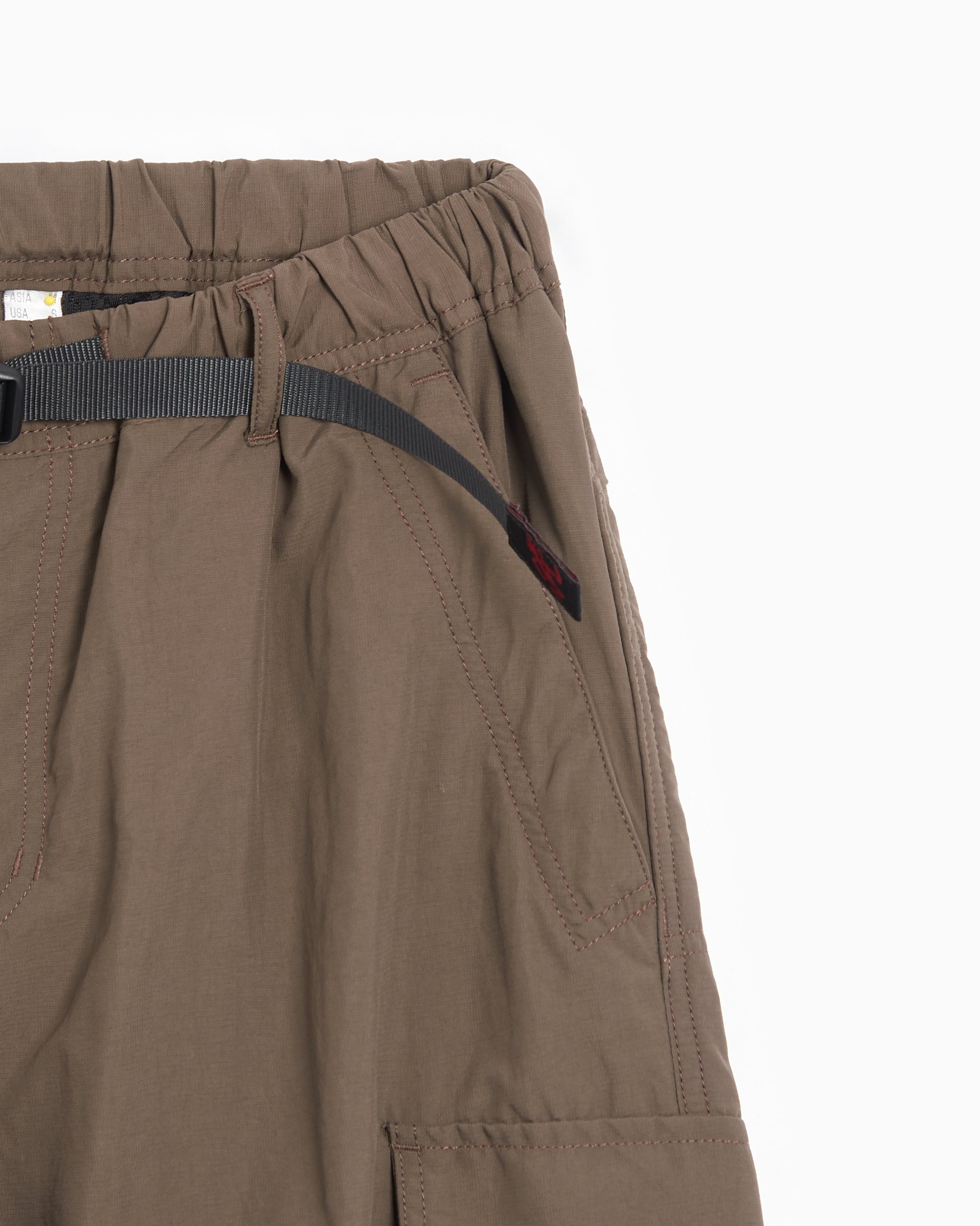 Gramicci Men's Convertible Micro Ripstop Pants Brown G4FM