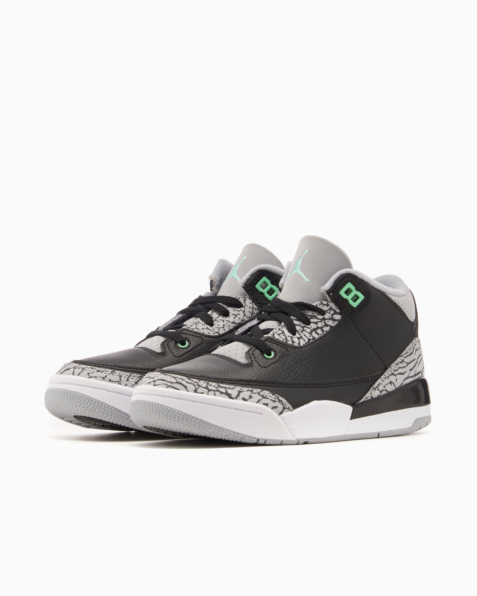 jordan 3 black lime green