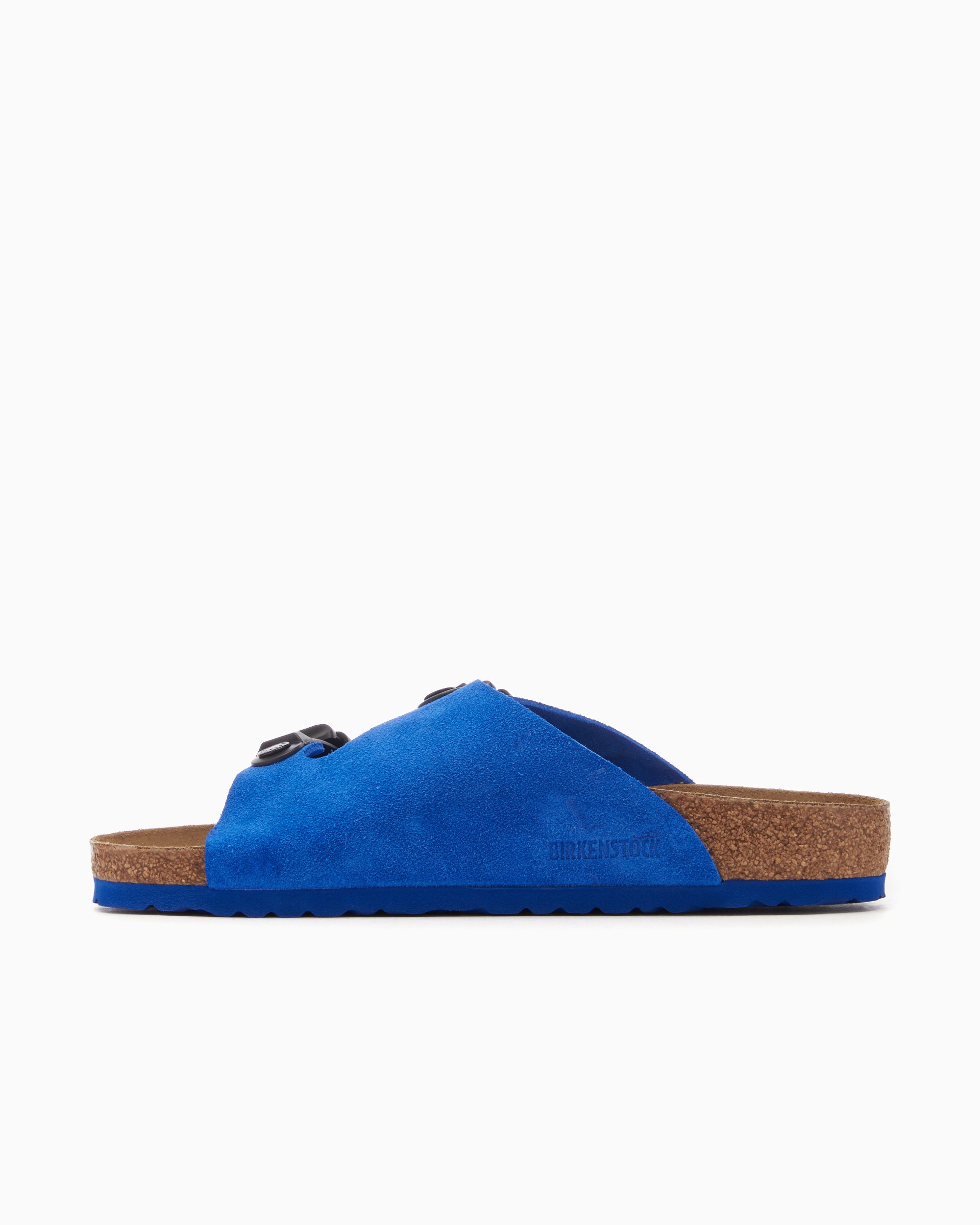 BIRKENSTOCK Z rich Tech Suede Leather Regular Blue 1026800 Buy