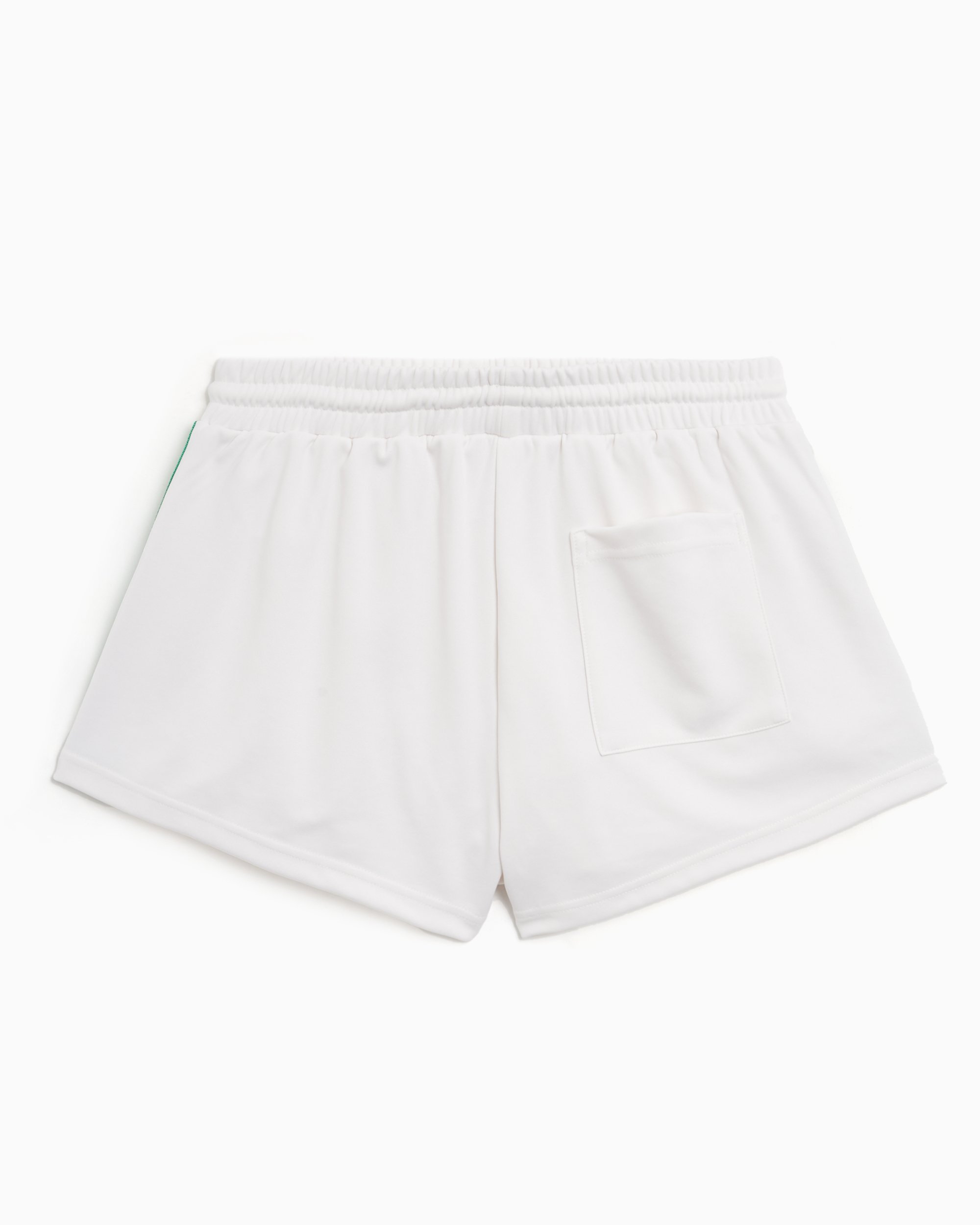 古着人気アイテム White Shorts Women's Roller Embroidered Logo Serif Rich & Sporty  FOOTDISTRICT | SH015S405SW パンツ