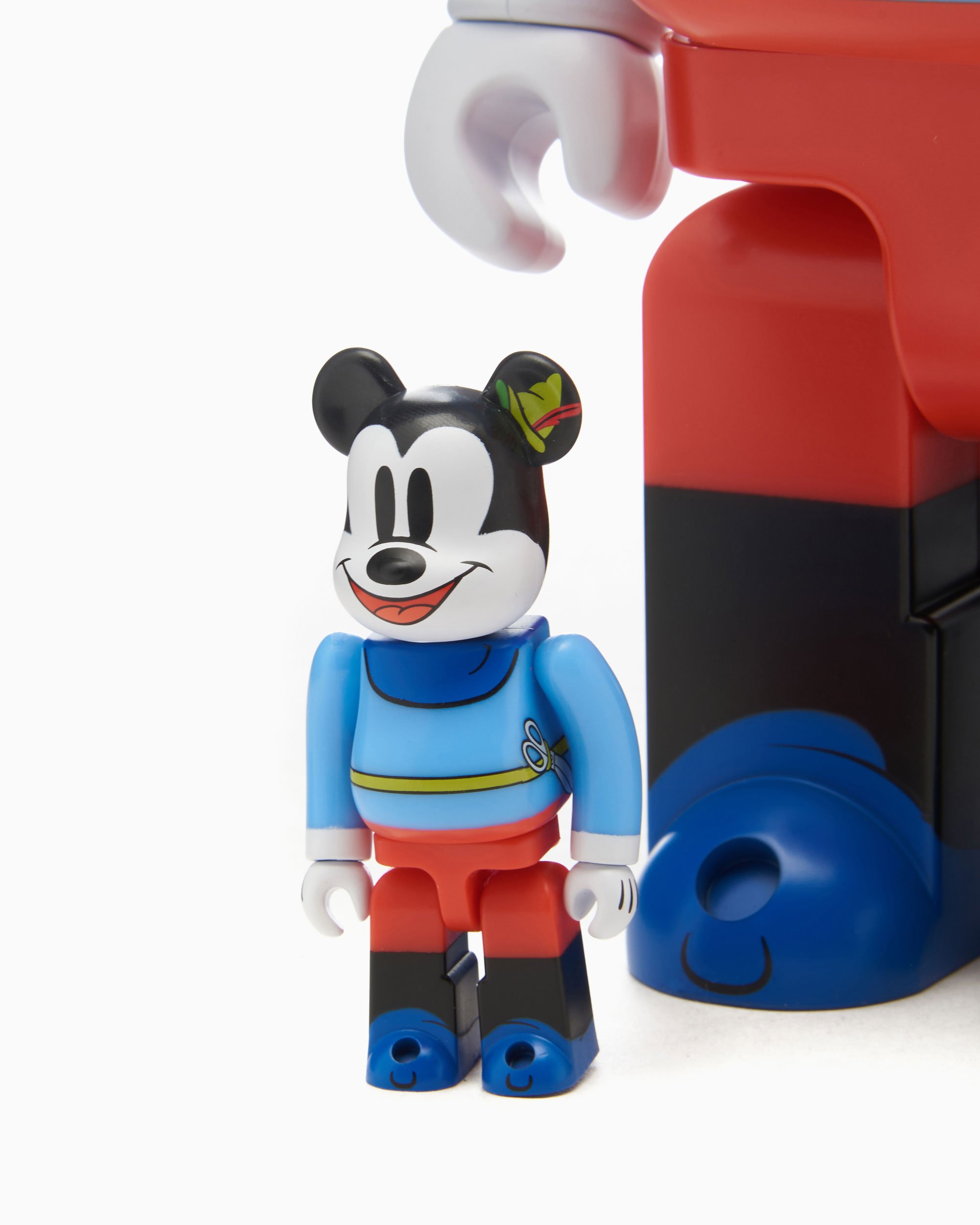 BE@RBRICK 100% NEXUS7 Mickey Mouse Flocky MEDICOM TOY