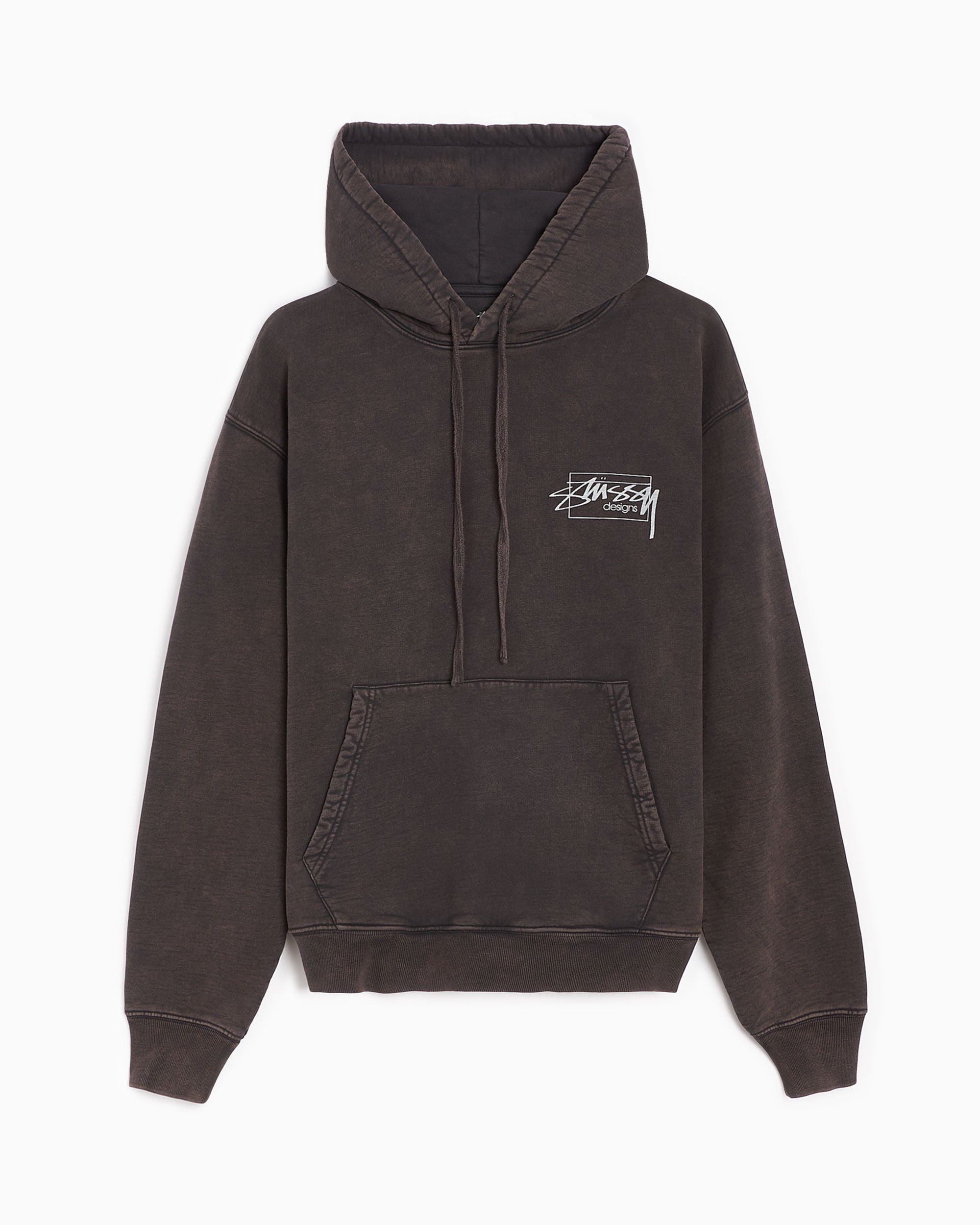 St ssy Dyed St ssy Designs Men s Hoodie Black 118485 BLAC Buy