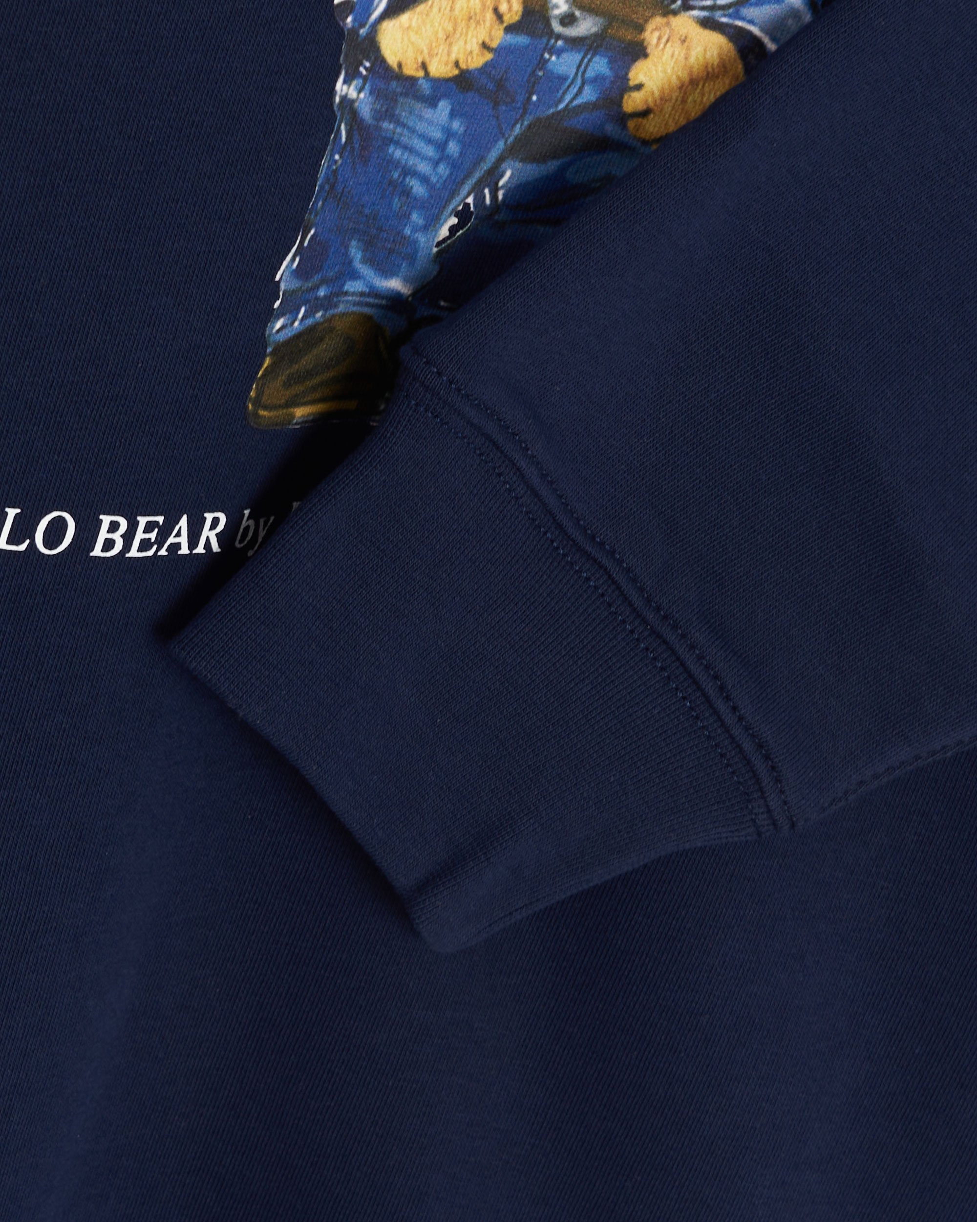 Polo Ralph Lauren Bear Men's Fleece Hoodie Blue 710853309001