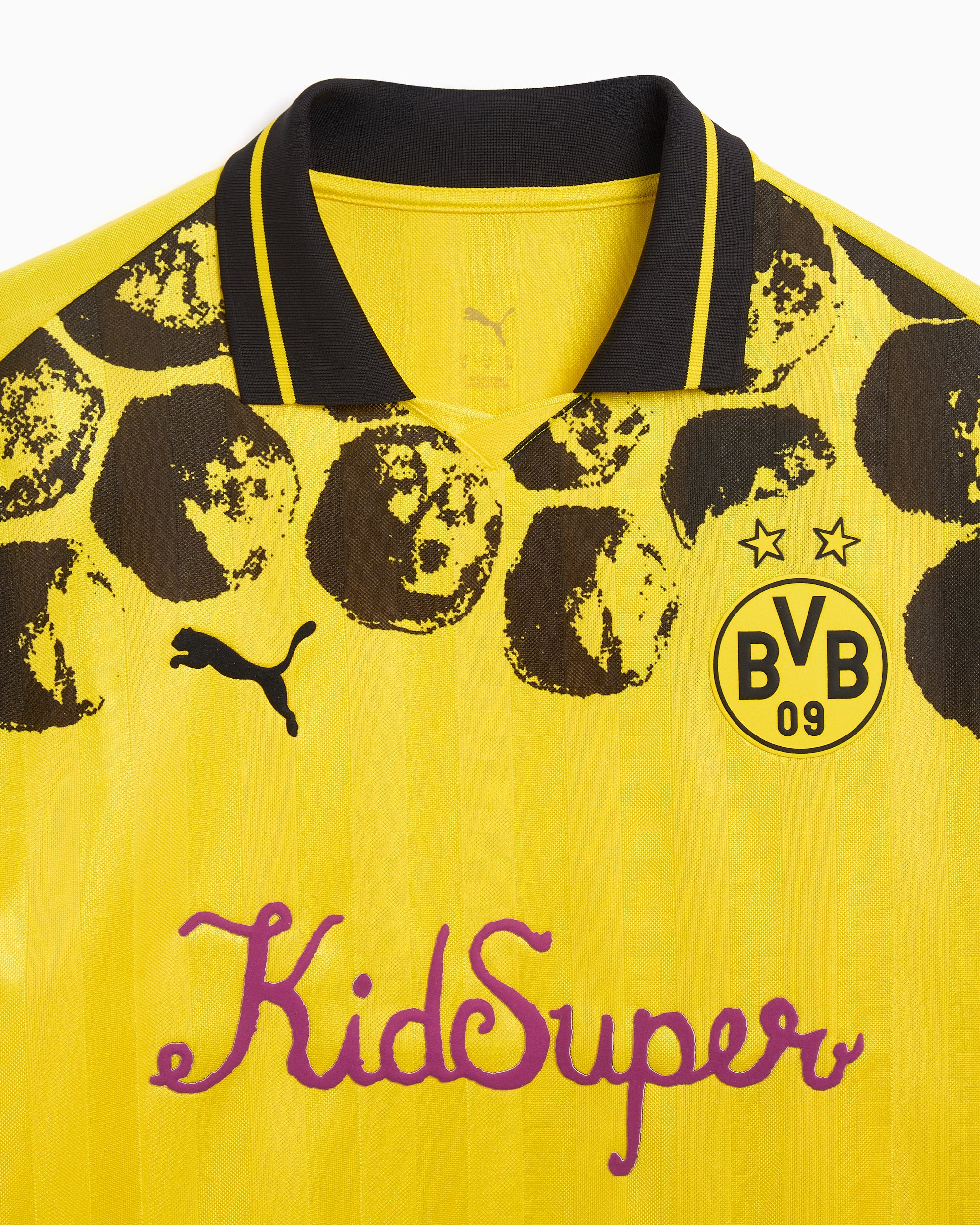 Puma x KidSuper Borussia Dortmund Retro Long-Sleeved Men's T