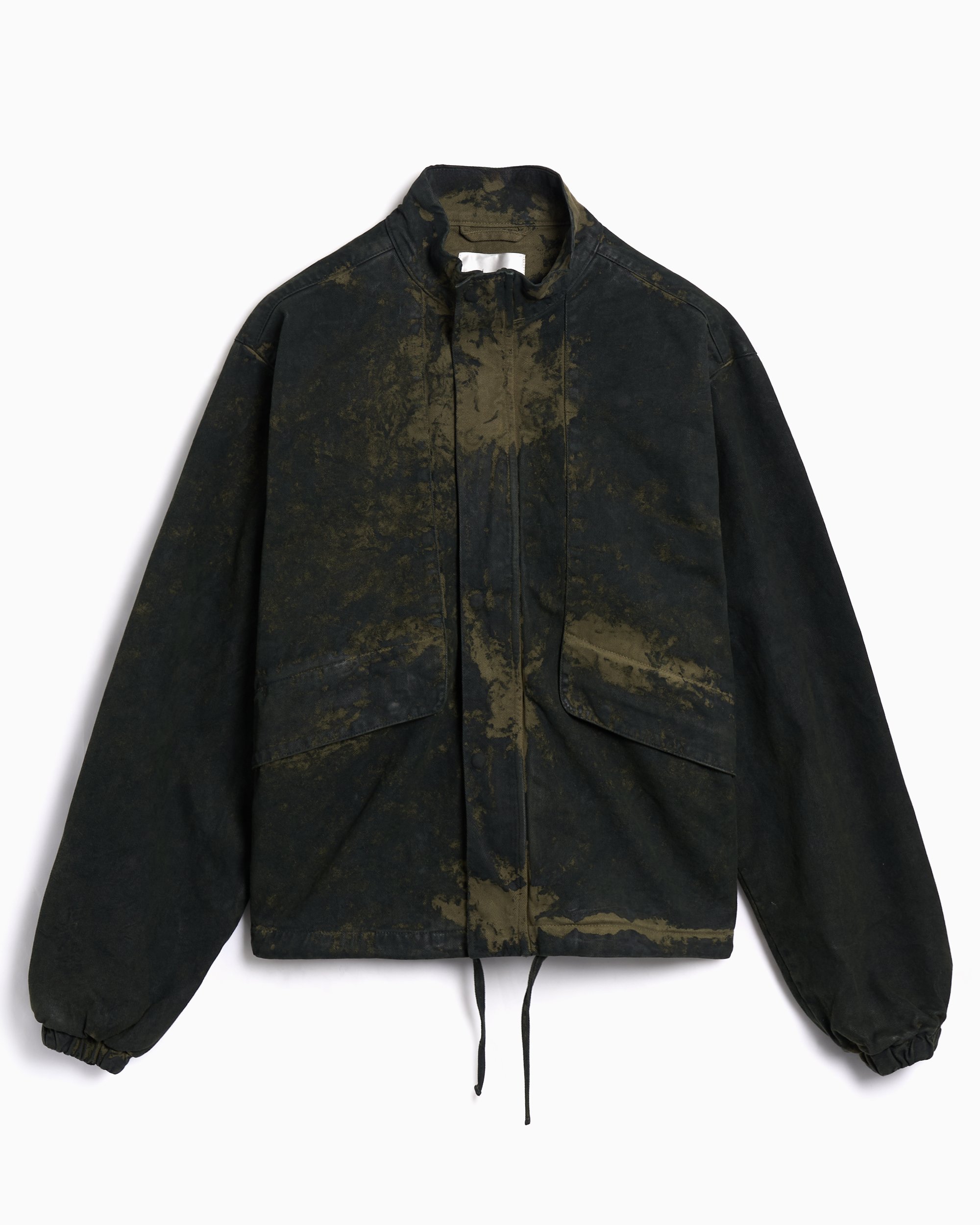 Arte Antwerp / ジャケット/M/コットン/GRN/AW25－142J Arte Antwerp Allover Paint Relaxed Men's Light Jacket Green AW25