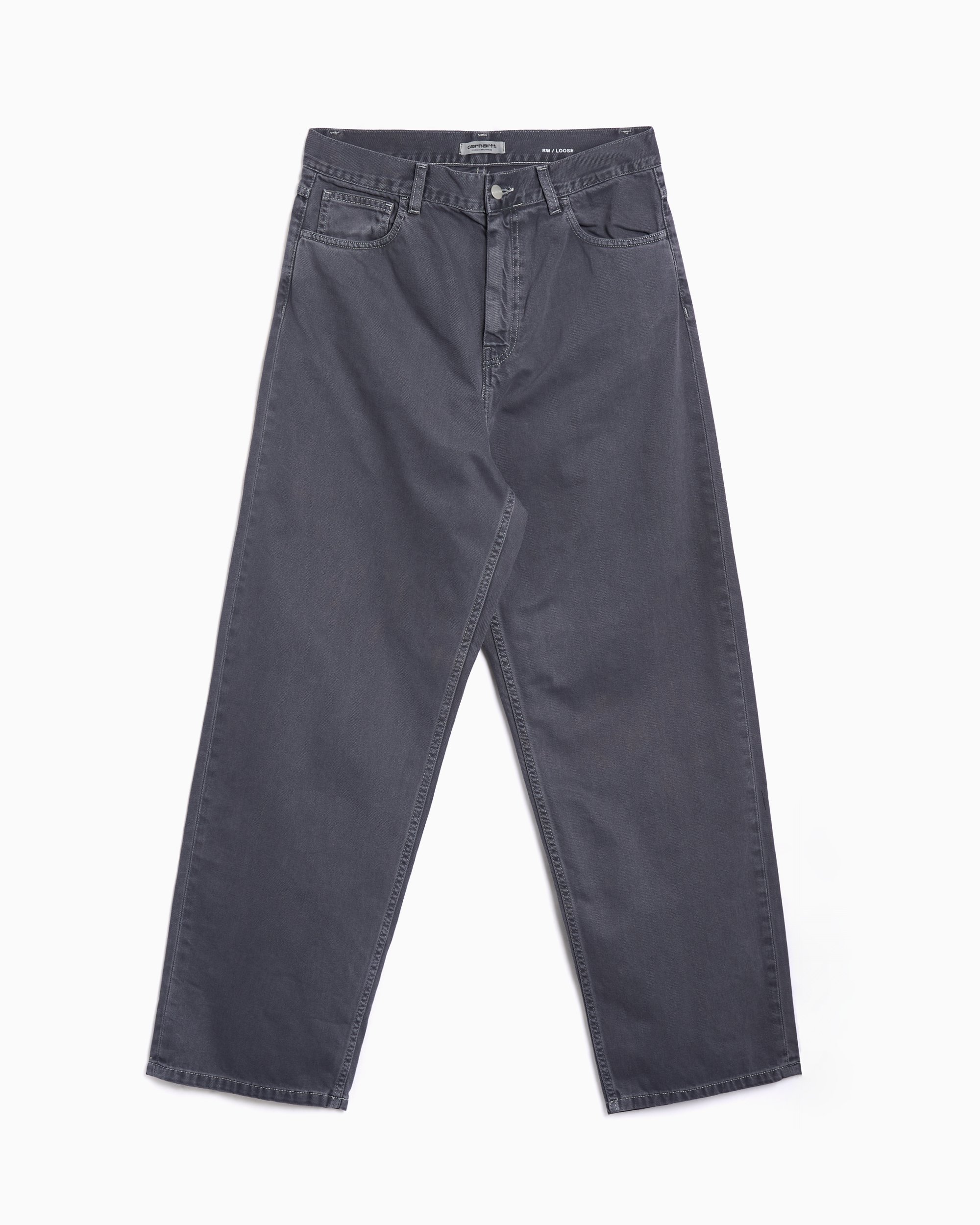 Carhartt WIP Brandon Women's Baggy Jeans Blue, Gray I034837