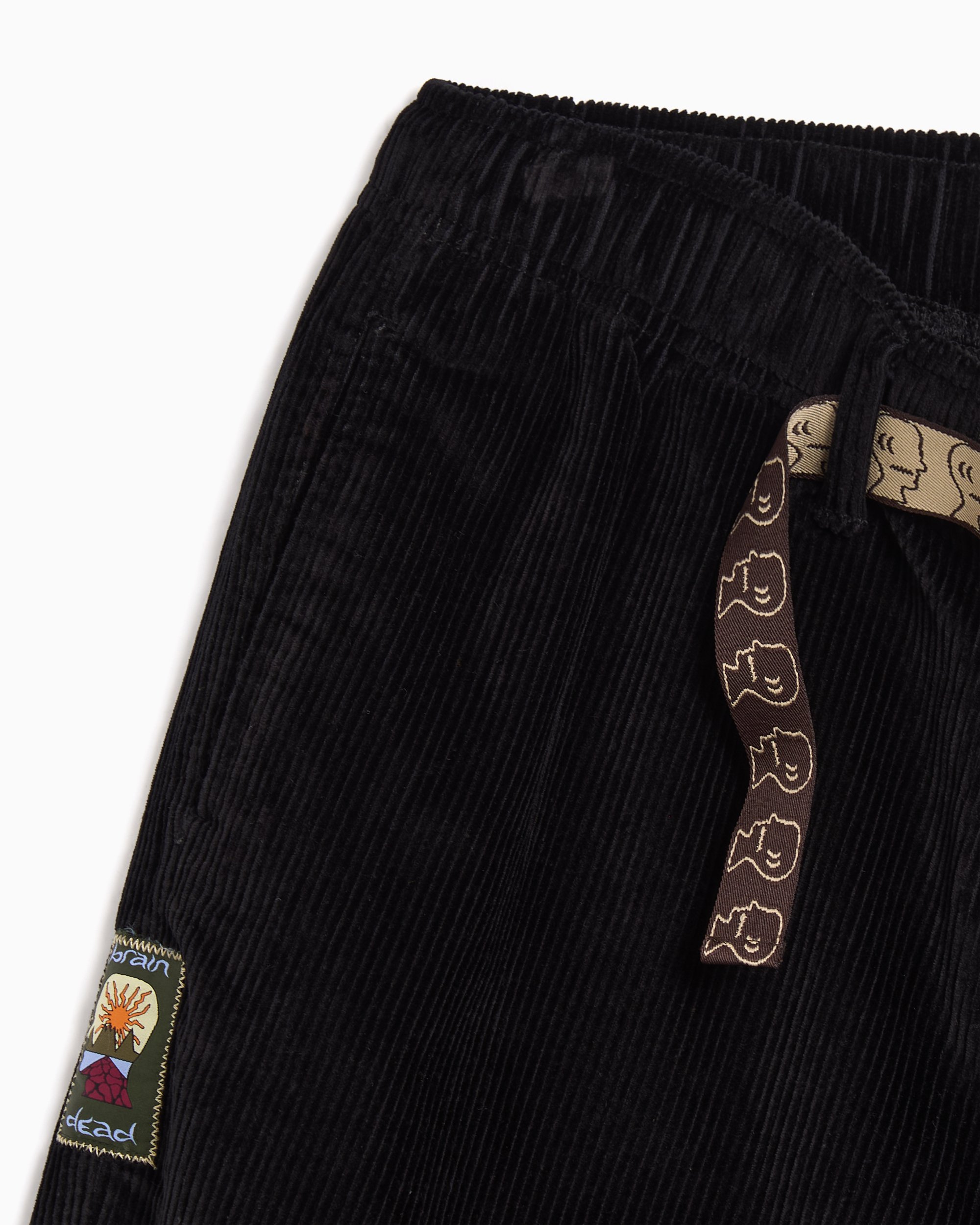 Brain Dead Cord Climber Men's Chino Pants Black BDF25B110047-BLK