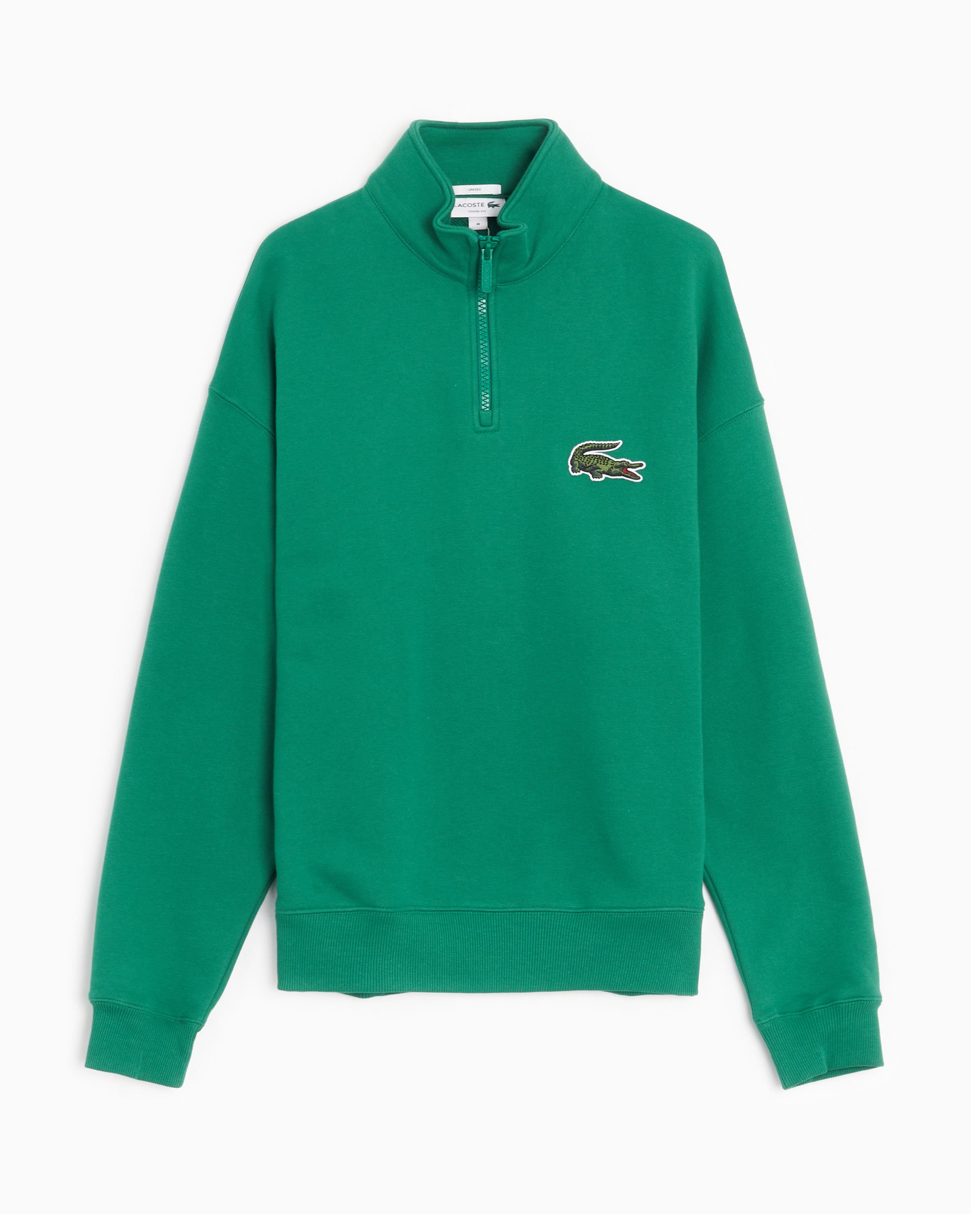 Lacoste Unisex Half Zip Sweatshirt Groen SH0069 00 CNQ Shop