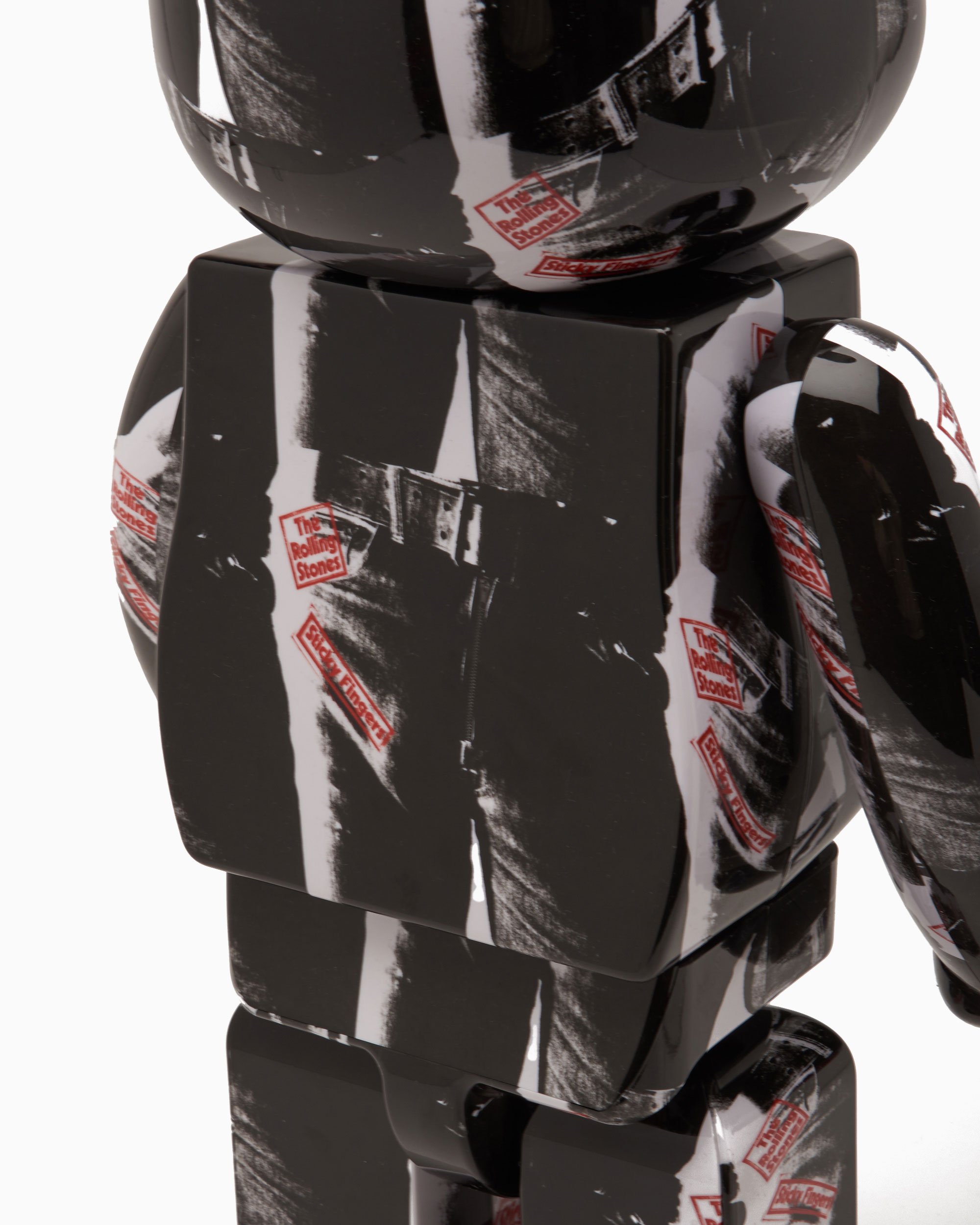 Medicom Toy Be@rbrick Andy Warhol x The Rolling Stones Sticky ...