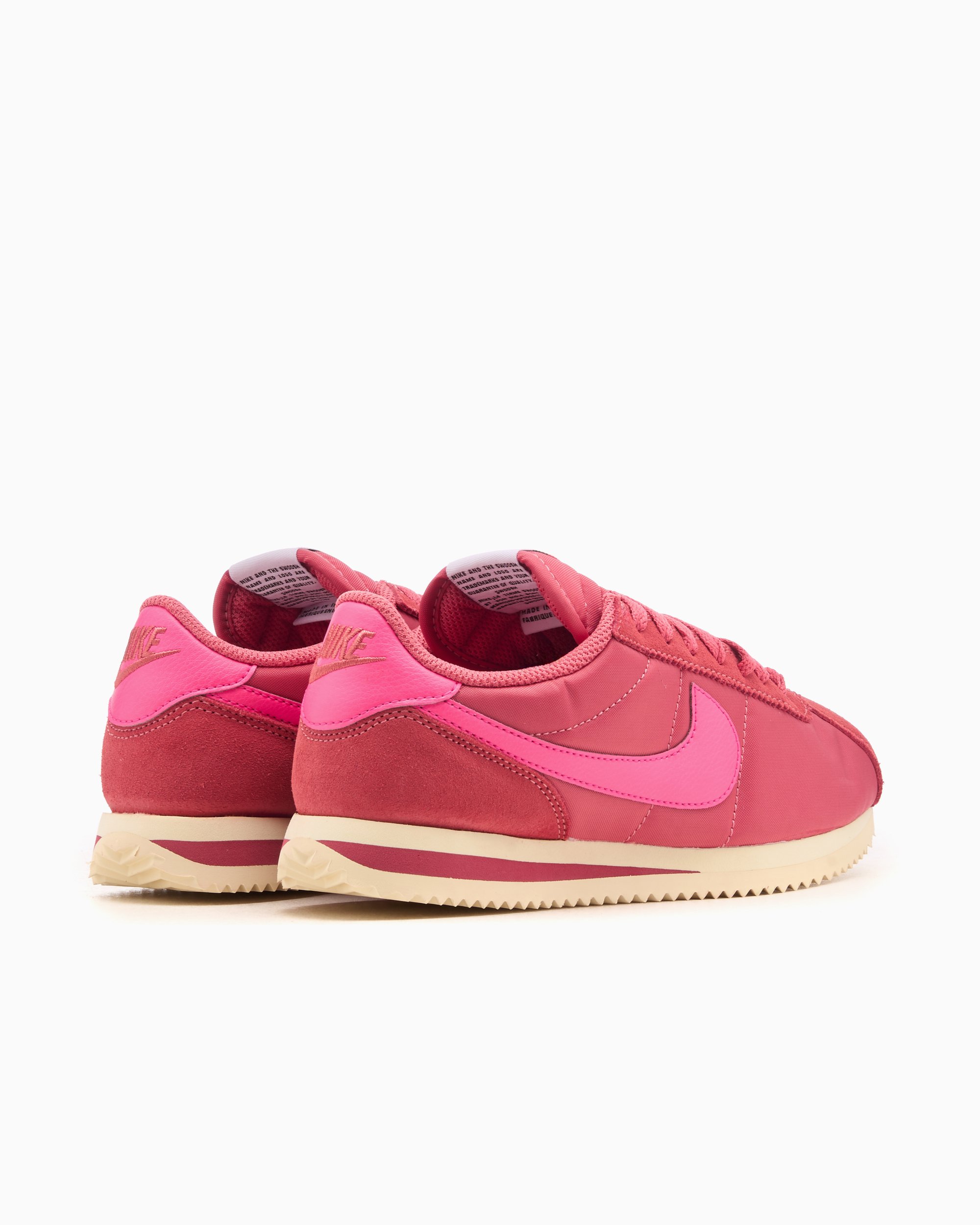 nike cortez pink swoosh