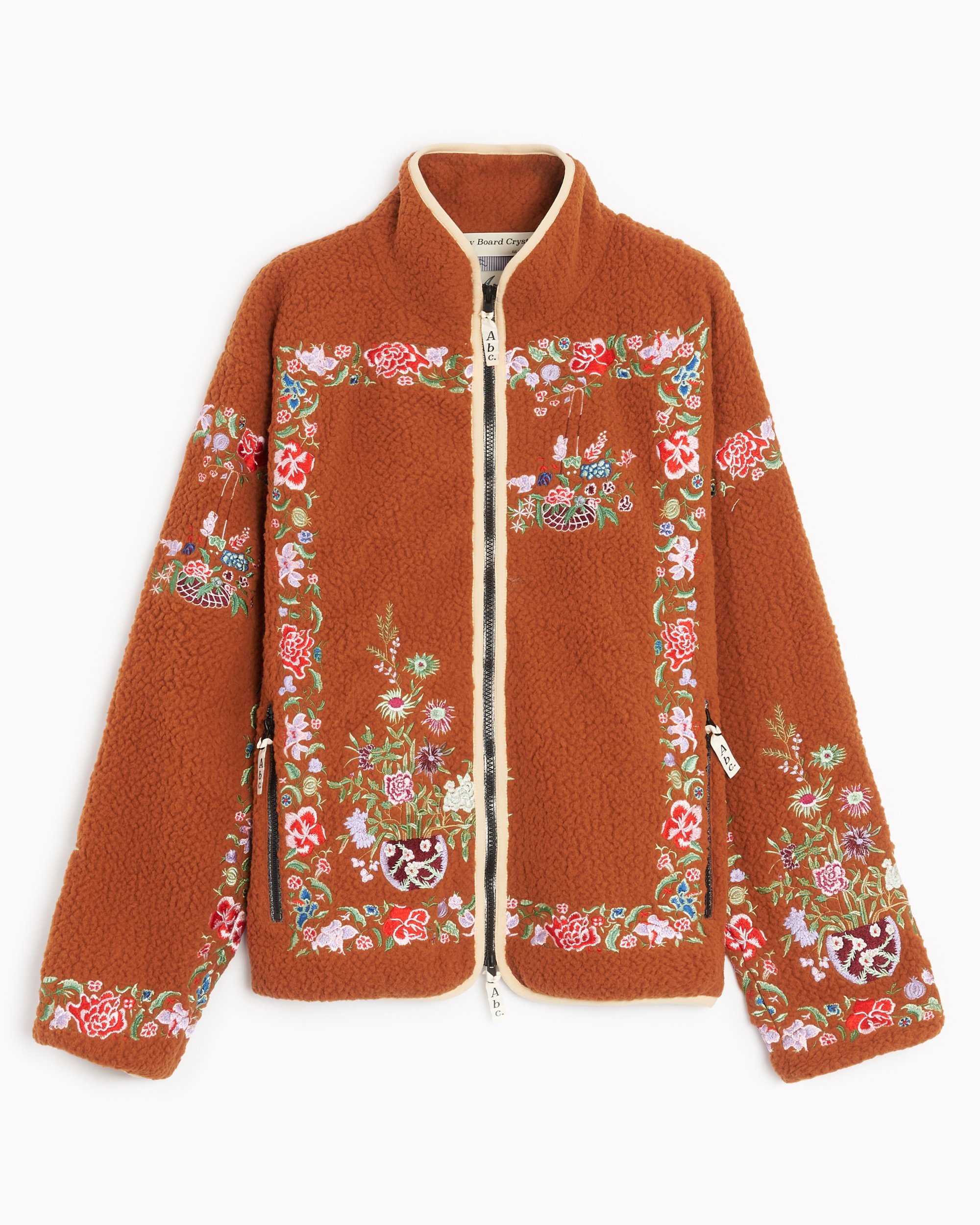 Cheap embroidered fleece jackets clearance