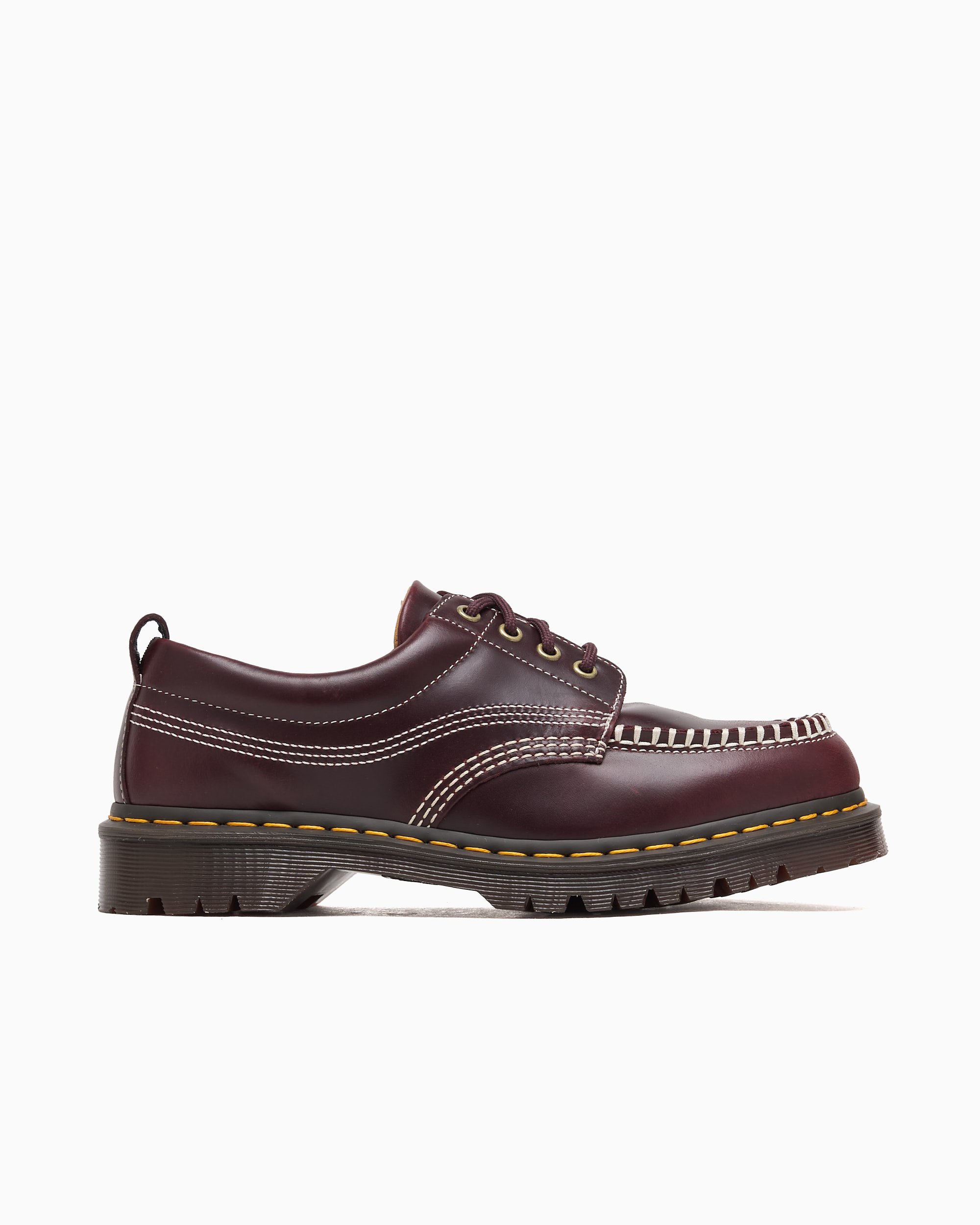 Dr. Martens Lowell Moc Unisex Shoes Burgundy 31817600 | FOOTDISTRICT