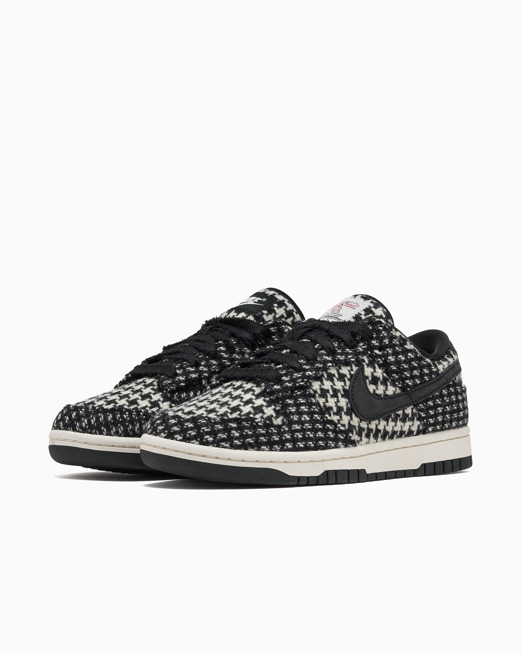 Nike x Harris Tweed Women's Dunk Low Black HQ5036-901 | FOOTDISTRICT