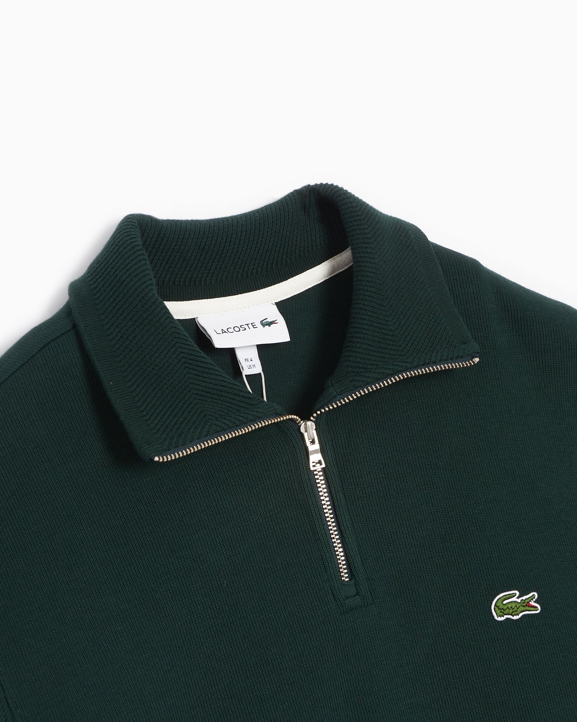 Lacoste Men s Half Zip Sweatshirt Zwart SH1927 00 YZP Shop Online