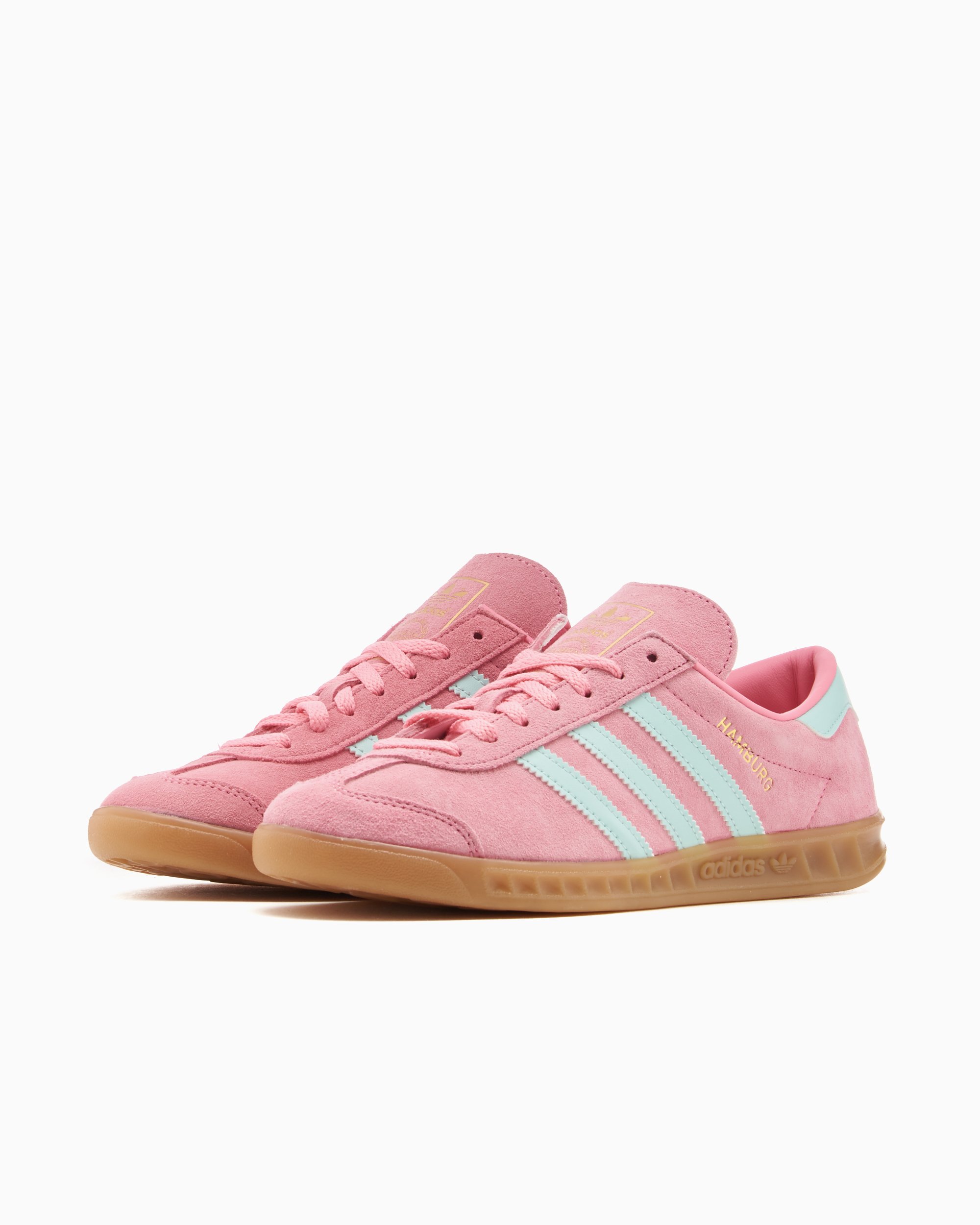 adidas Originals Women s Hamburg Pink IH5459 FOOTDISTRICT