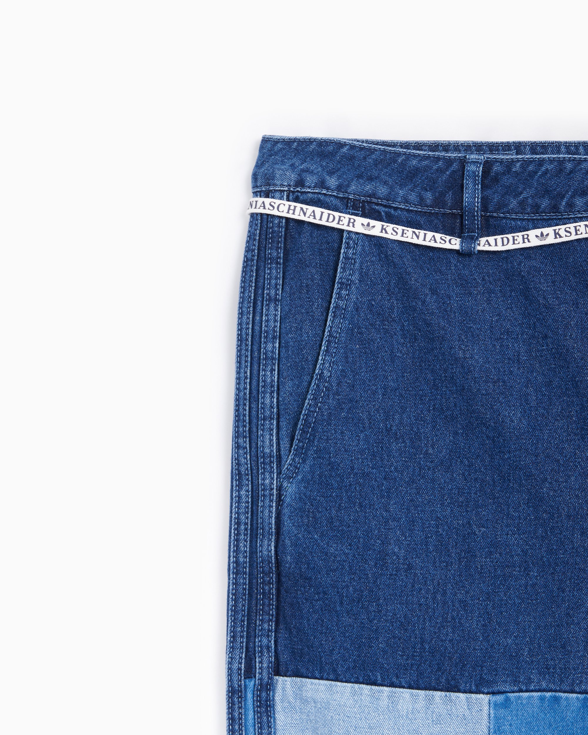 adidas Originals x KSENIASCHNAIDER Women s Jeans Blau IW5663 FOOTDISTRICT