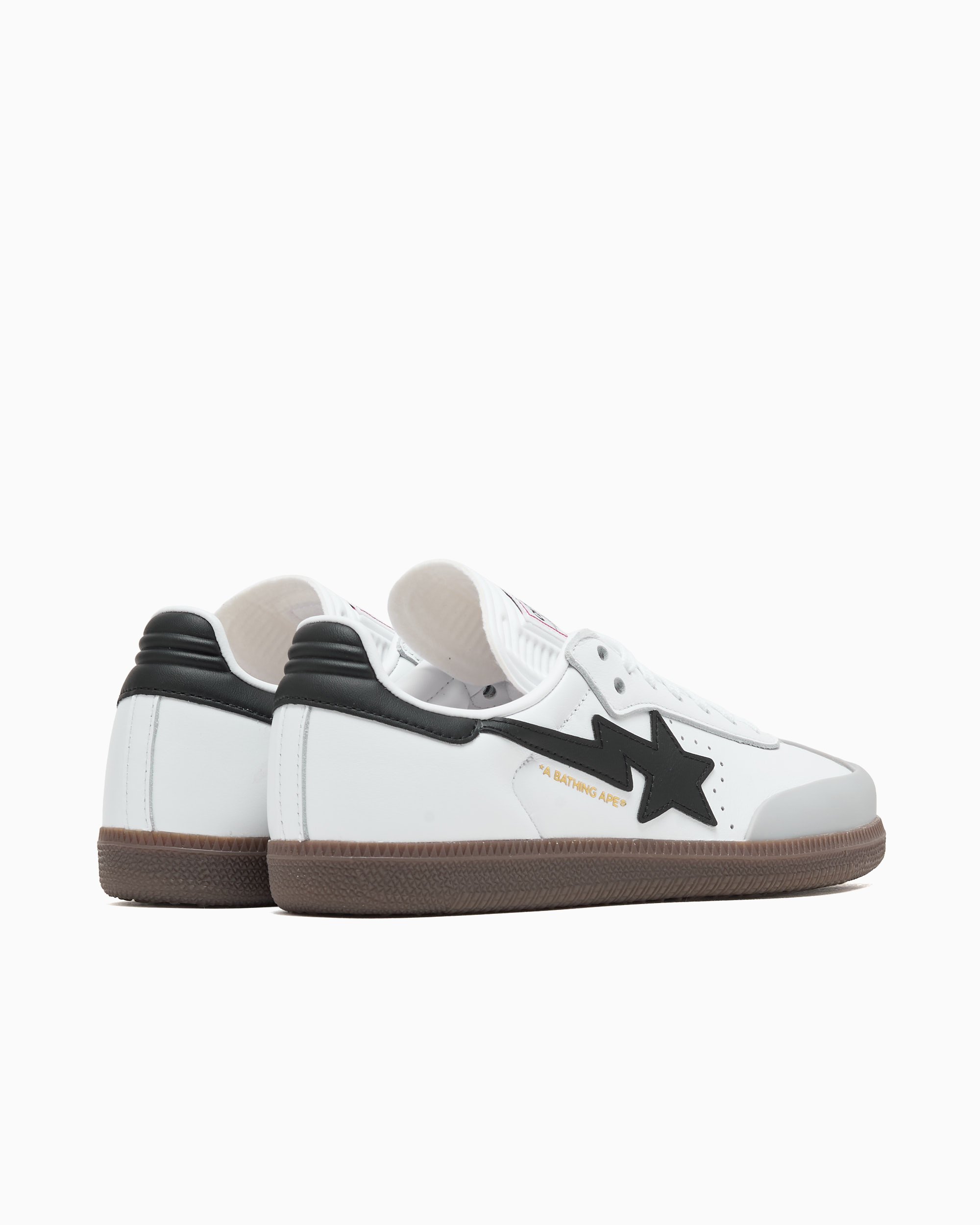 靴 A BATHING APE x adidas Originals Samba ADIDAS x BAPE SAMBA - CORE BLACK – NRML