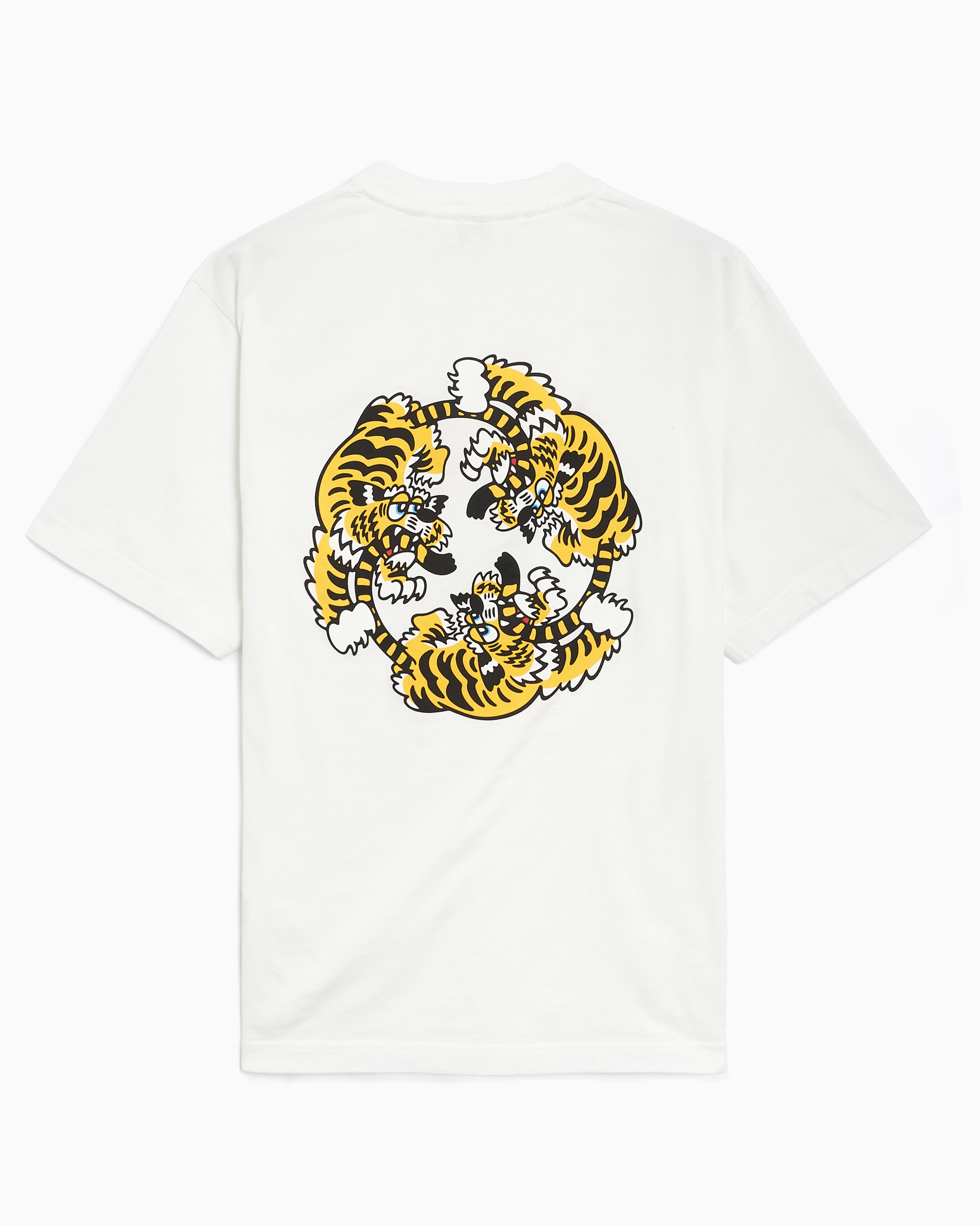 Kenzo Oversize Men's T-Shirt White FF58TS4814SG-02