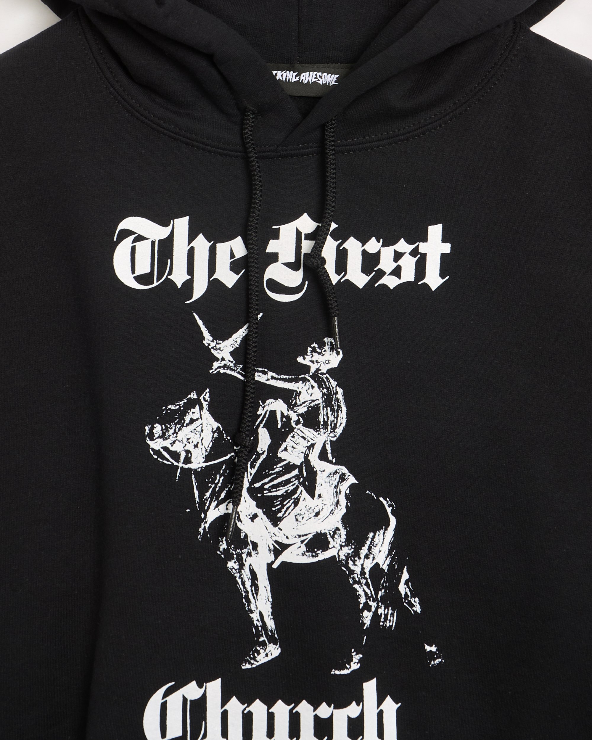 Fucking Awesome The First Church Men's Hoodie Black PN25490