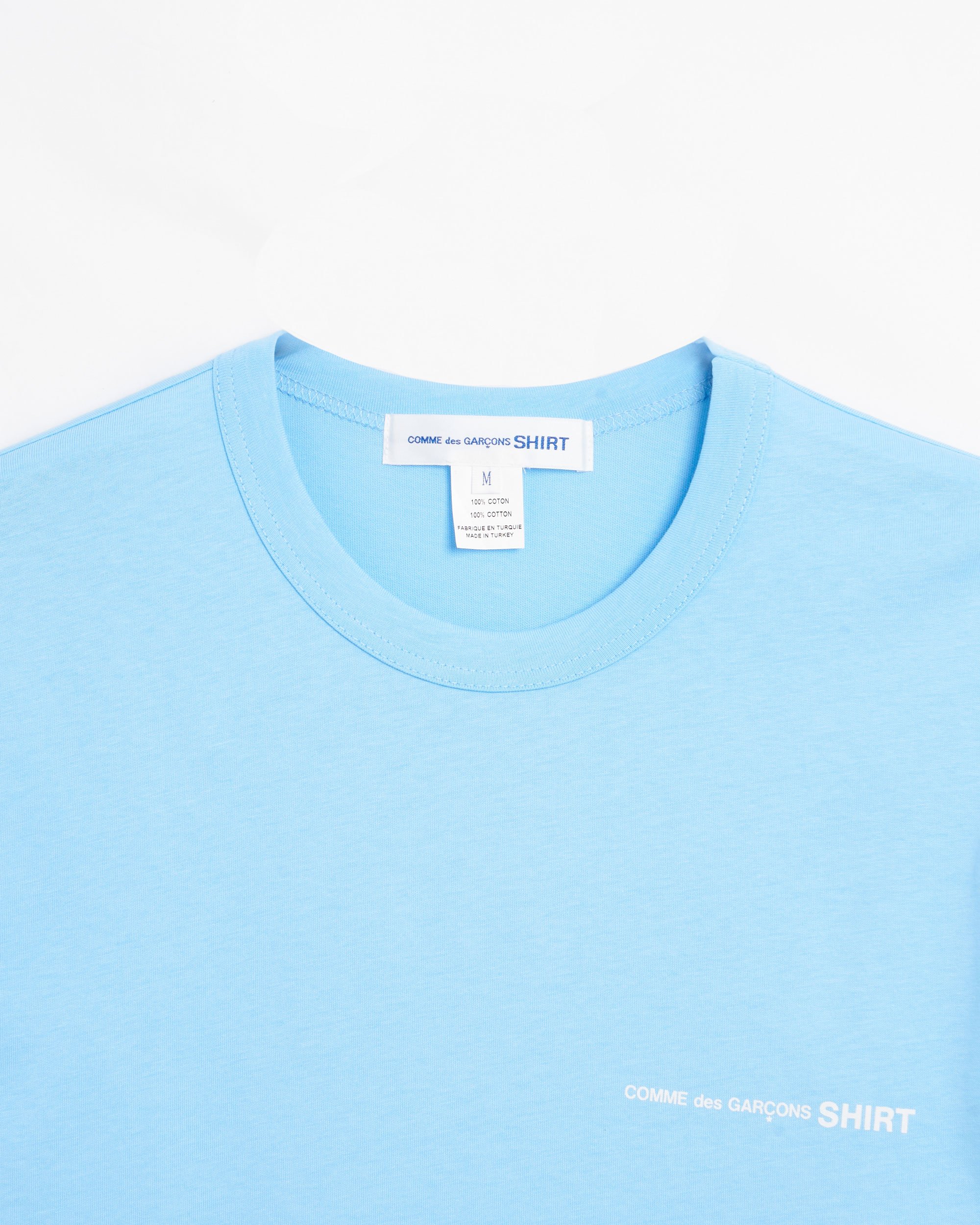 Comme Des Garçons Shirt Men's T-Shirt Blue FM-T024-S24-3