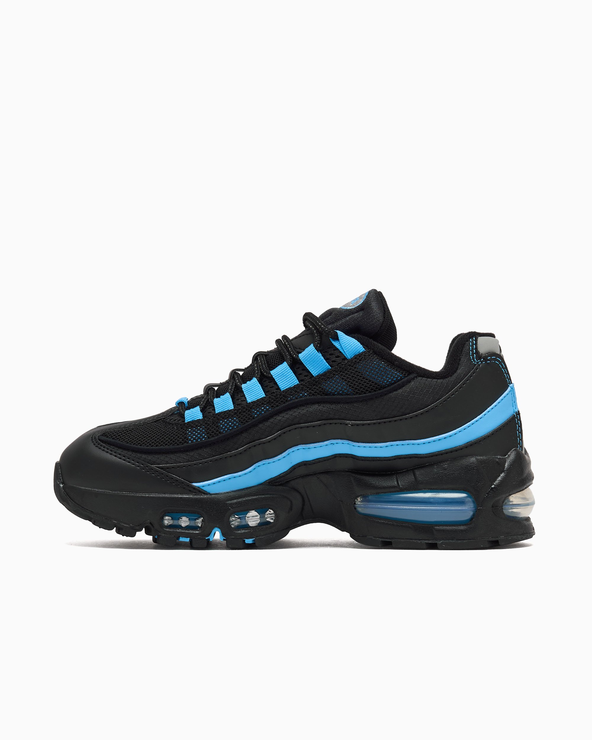 靴 AIR MAX 95 BIG BUBBLE BLACK/BLUE TINT Nike Air Max 95 