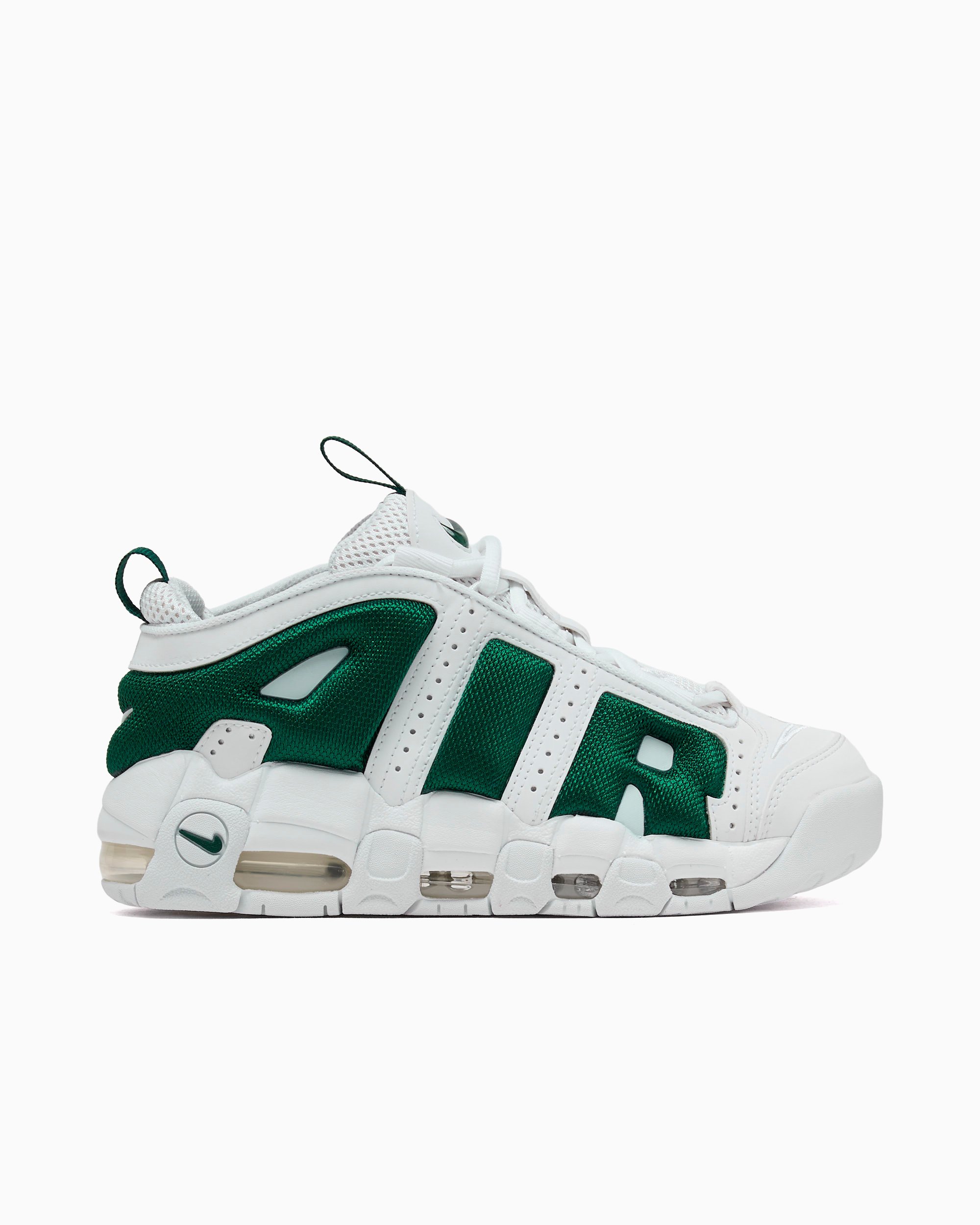 Nike Air More Uptempo Low Green, White FZ3055-102 | FOOTDISTRICT