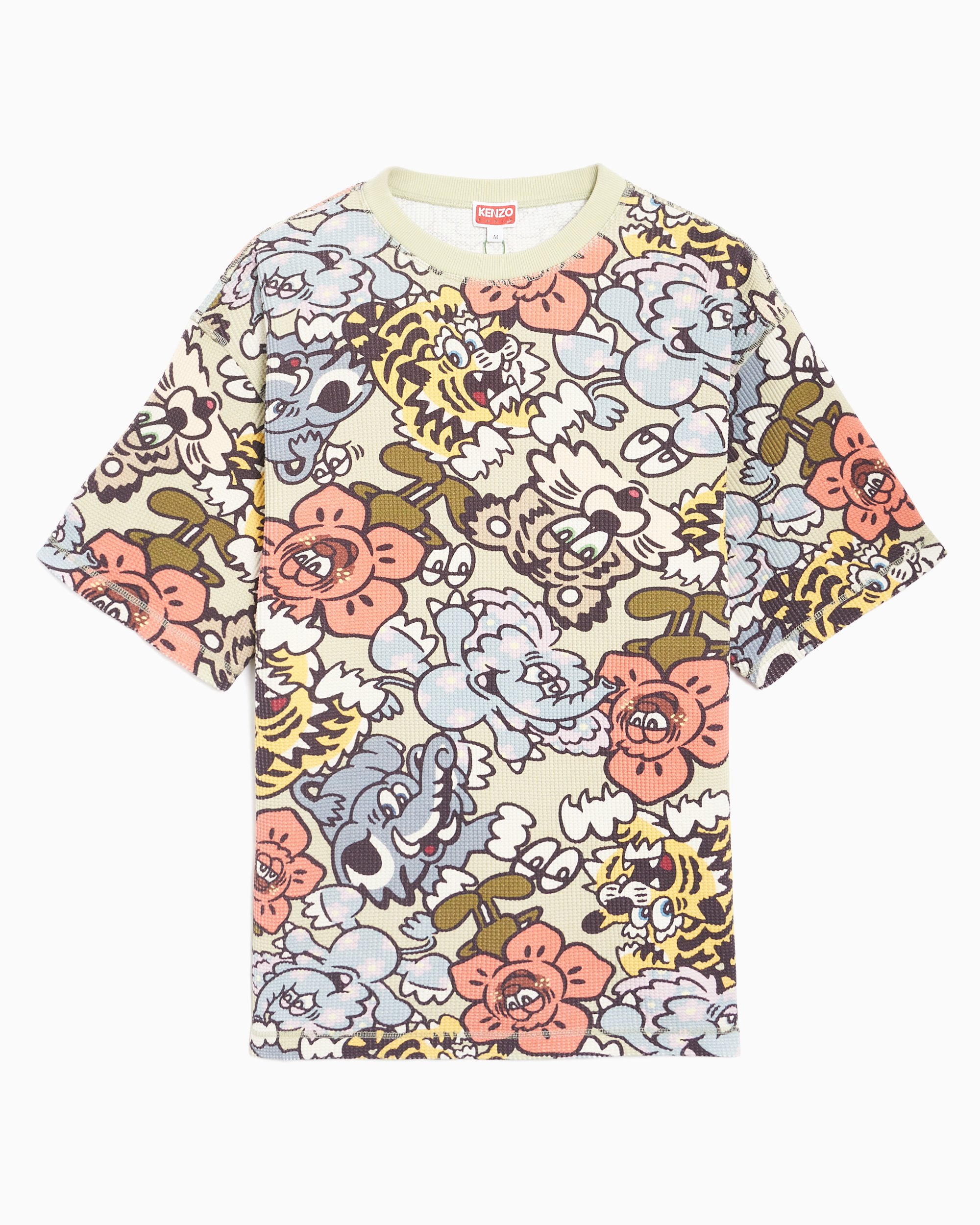 ー品販売  Kenzo FOOTDISTRICT  | FF55TS4934WD-MU Multi T-Shirt Oversized Men's Collection Verdy By その他