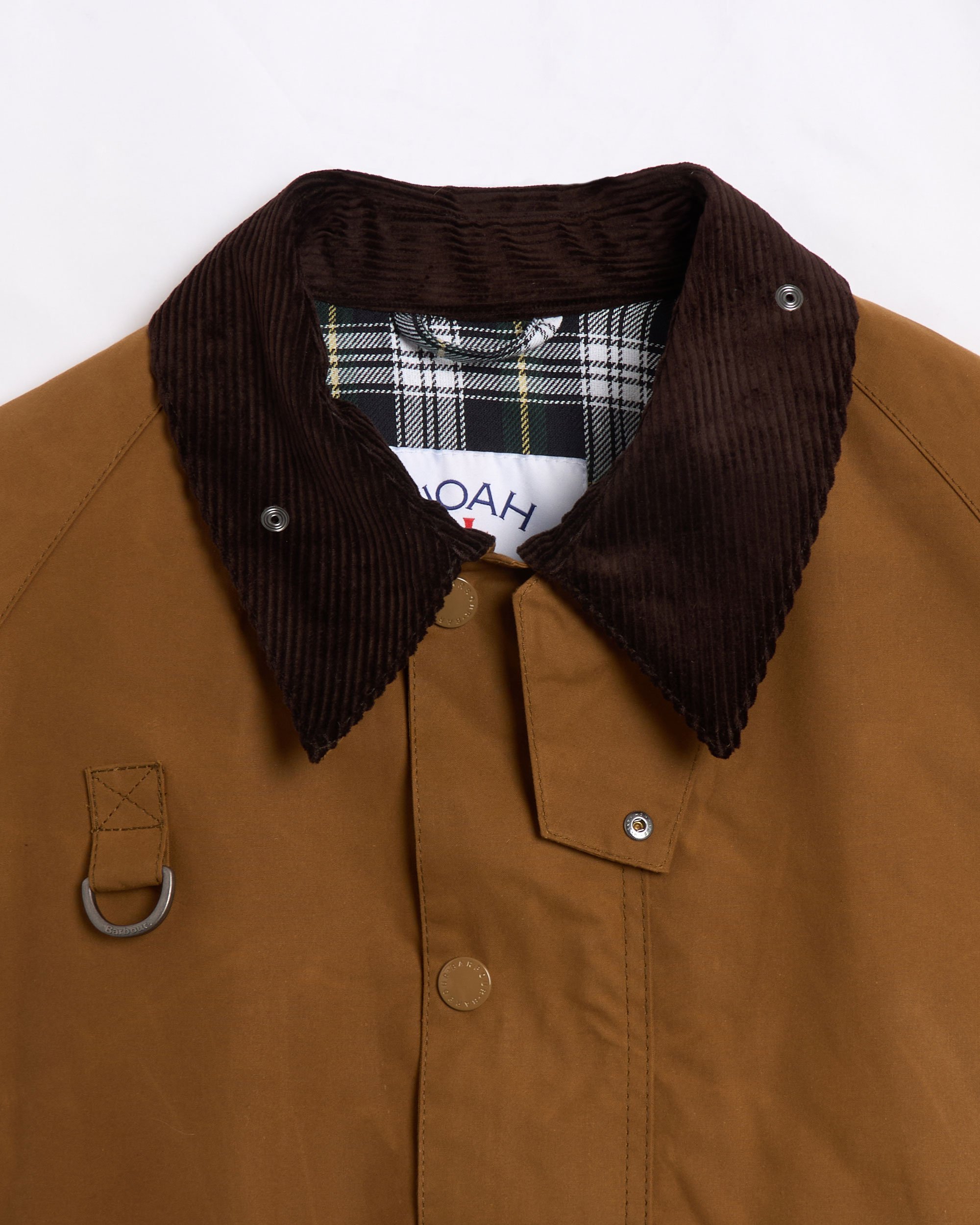 Barbour x Noah Wading Men's Casual Jacket Brown MCA1016BR31 Barbour x Noah Wading Men's Casual Jacket Brown MCA1016BR31