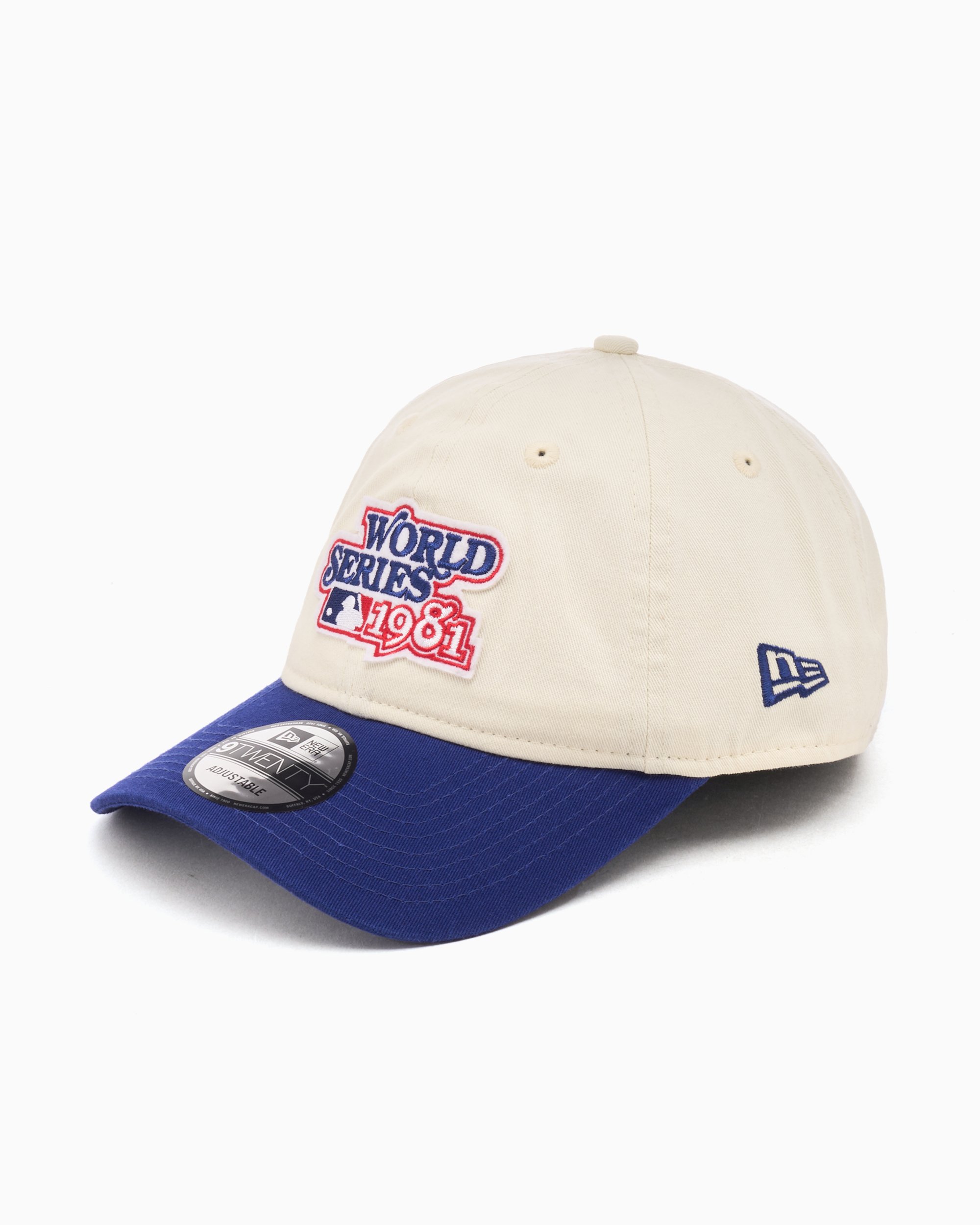 New Era LA Dodgers World Series Patch 9TWENTY Unisex Cap Beige 60595310 |  FOOTDISTRICT