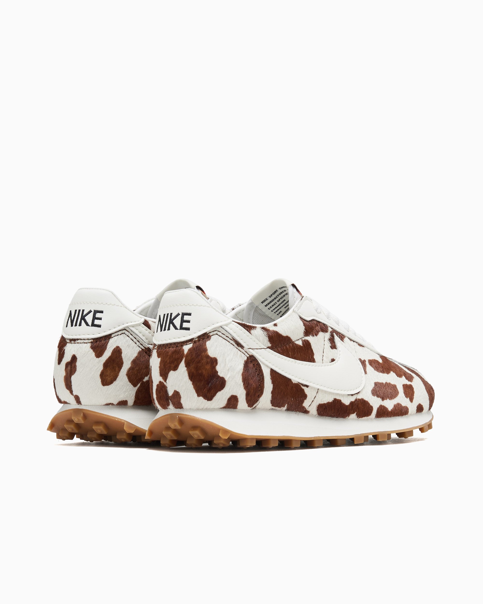 nike cow print sneakers