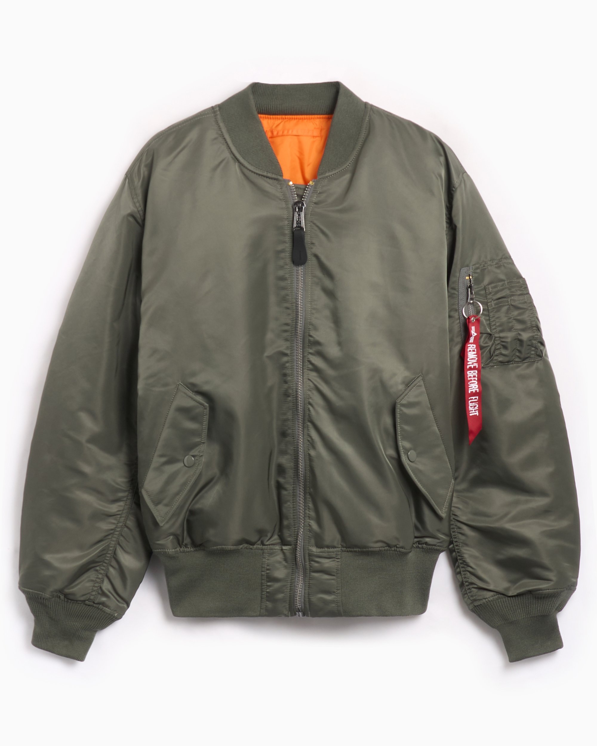 Alpha Industries MA-1 Men's Bomber Grün 100101-432 | FOOTDISTRICT