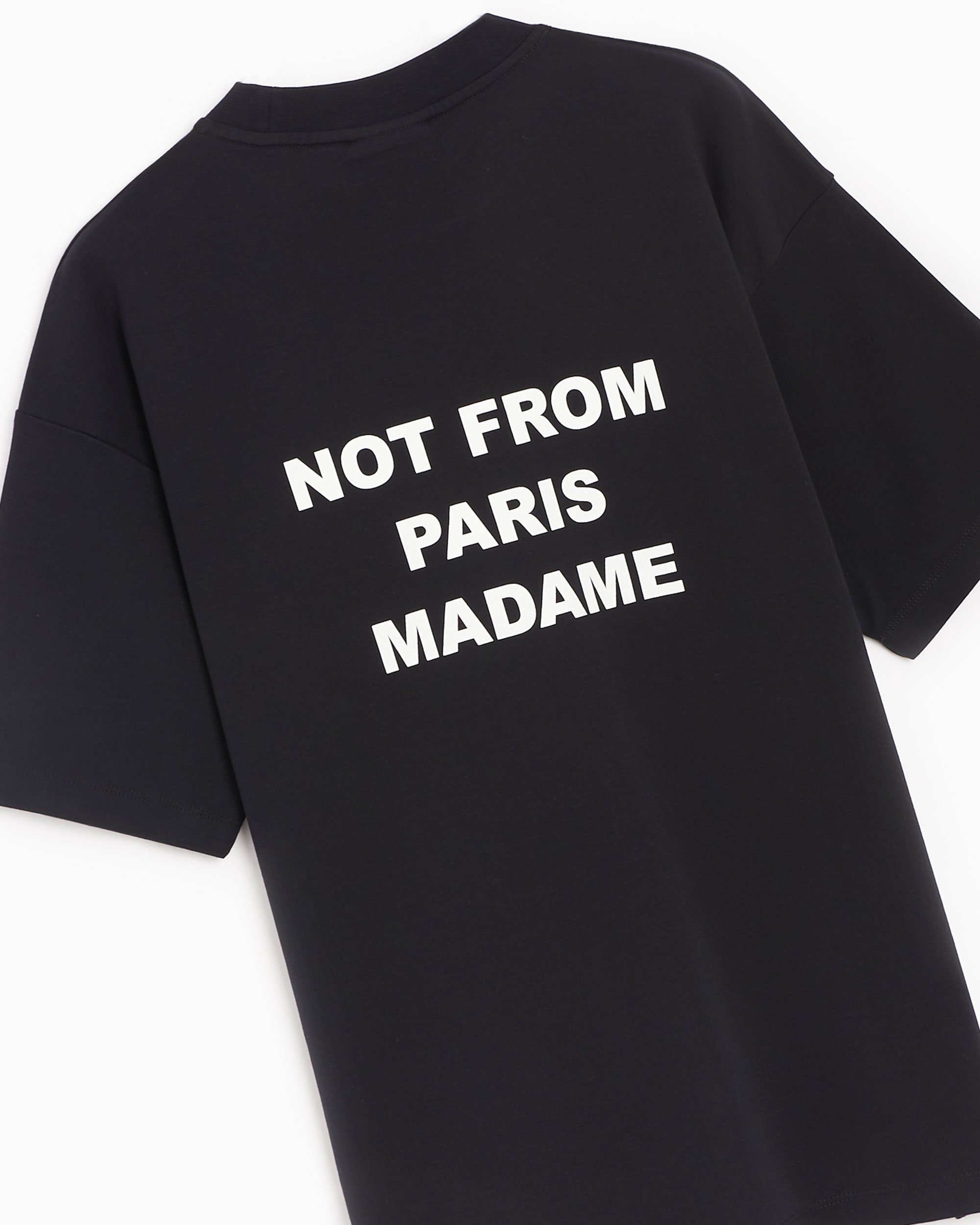 Drôle de Monsieur Not From Paris Madame Men's T-Shirt Black