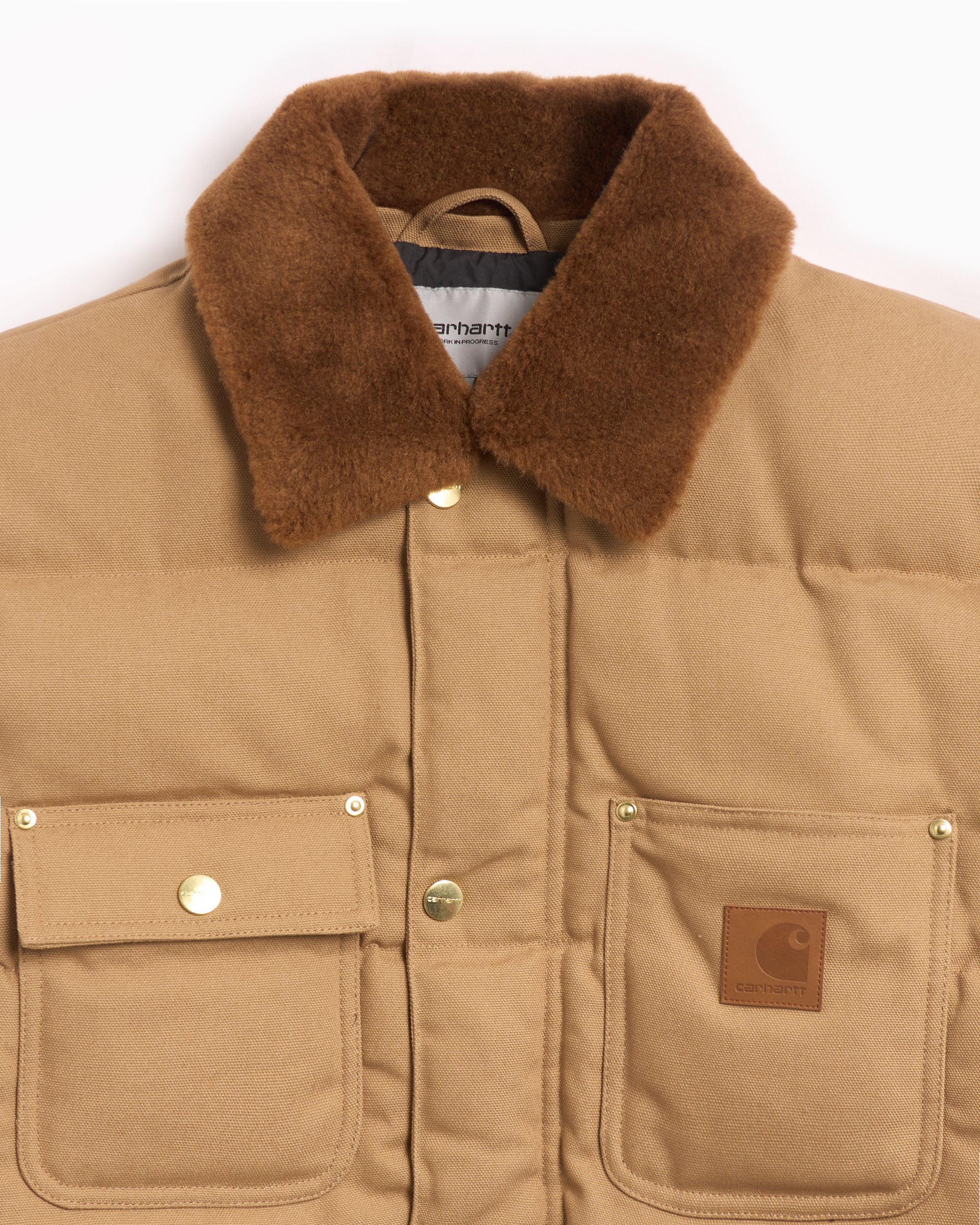 Carhartt (カーハート) 80s 裏キルティング 襟コーデュロイ