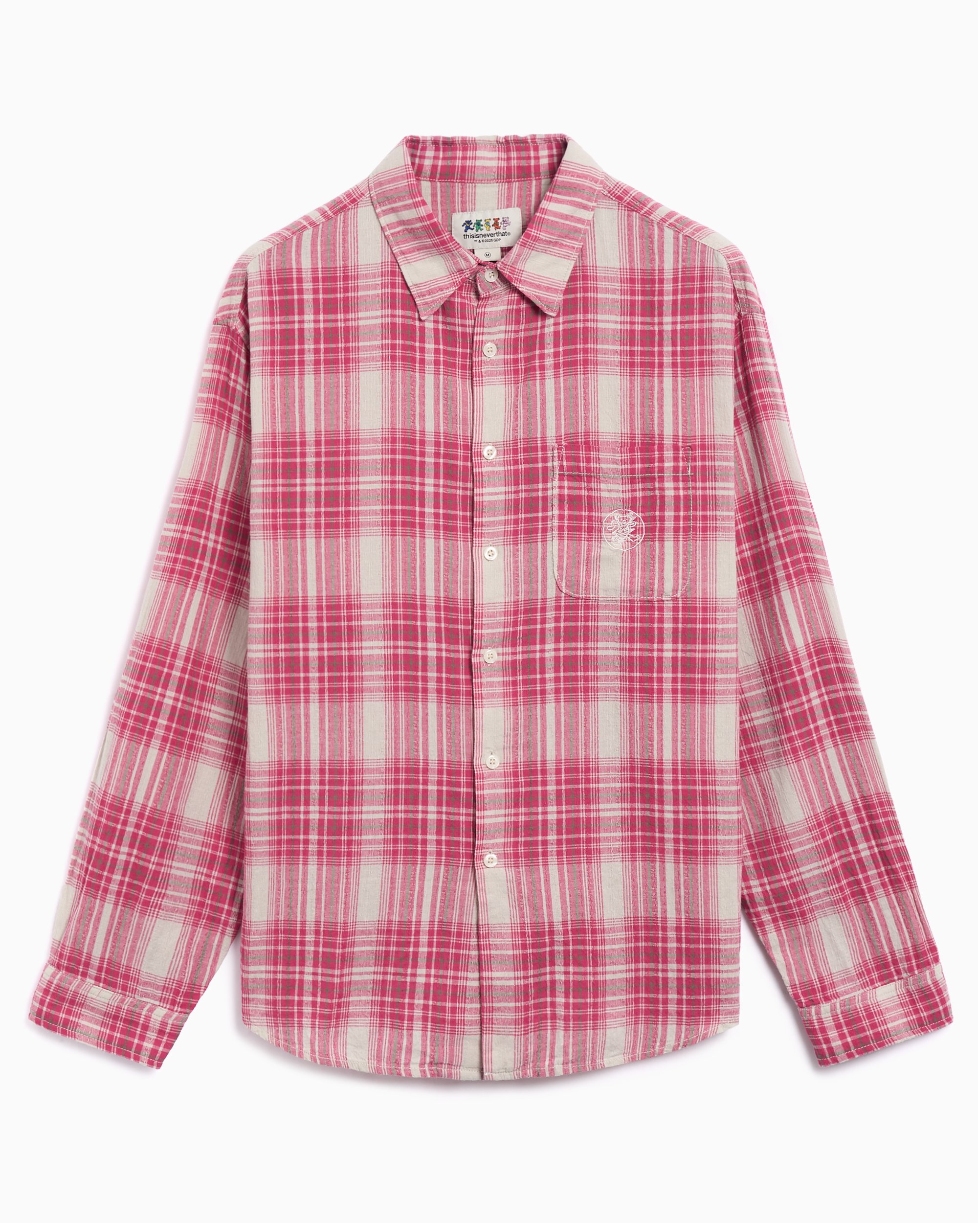 thisisneverthat® x Grateful Dead Lightning Bear Plaid