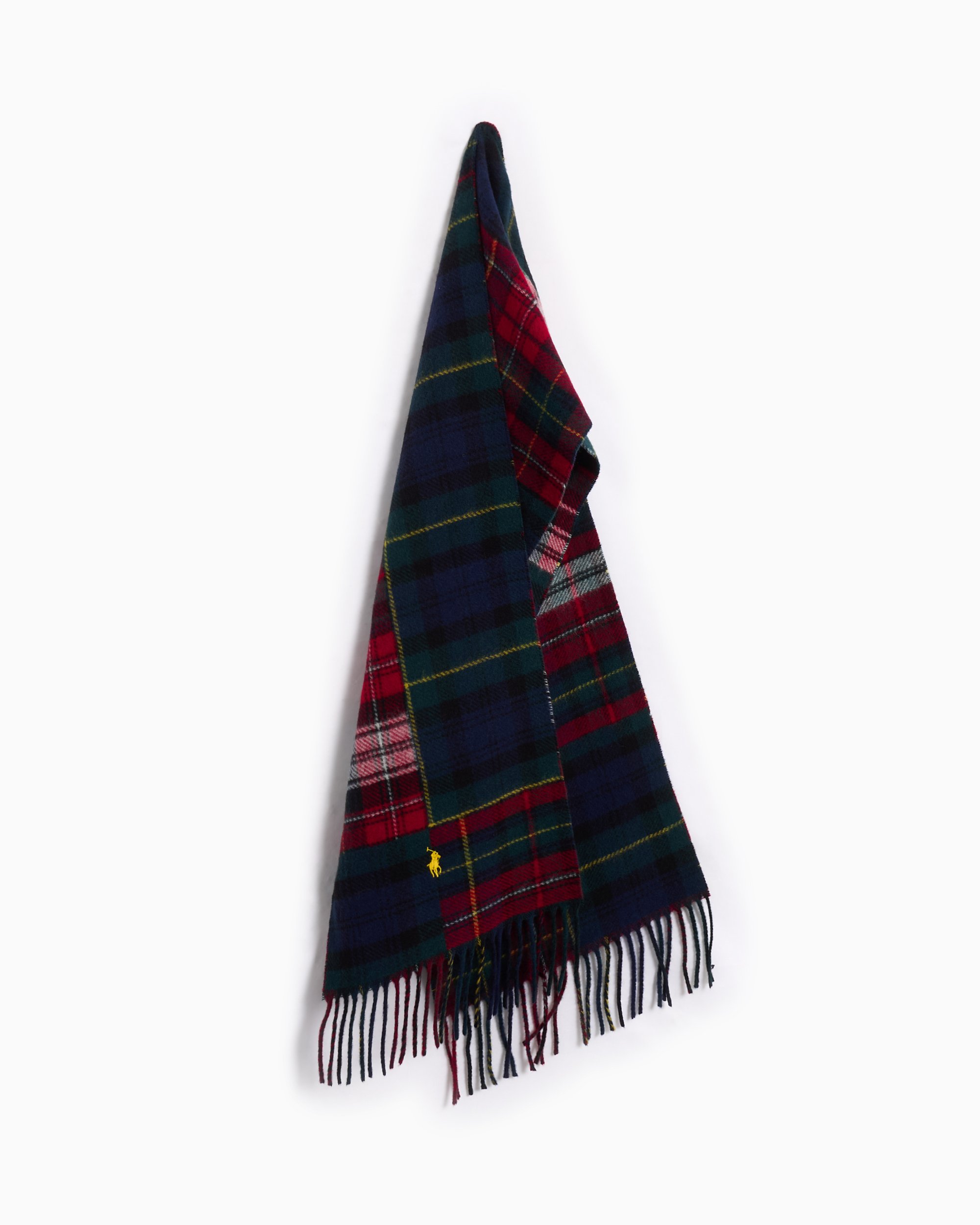 Polo Ralph Lauren Blend-Patchwork Plaid Men's Scarf Multi