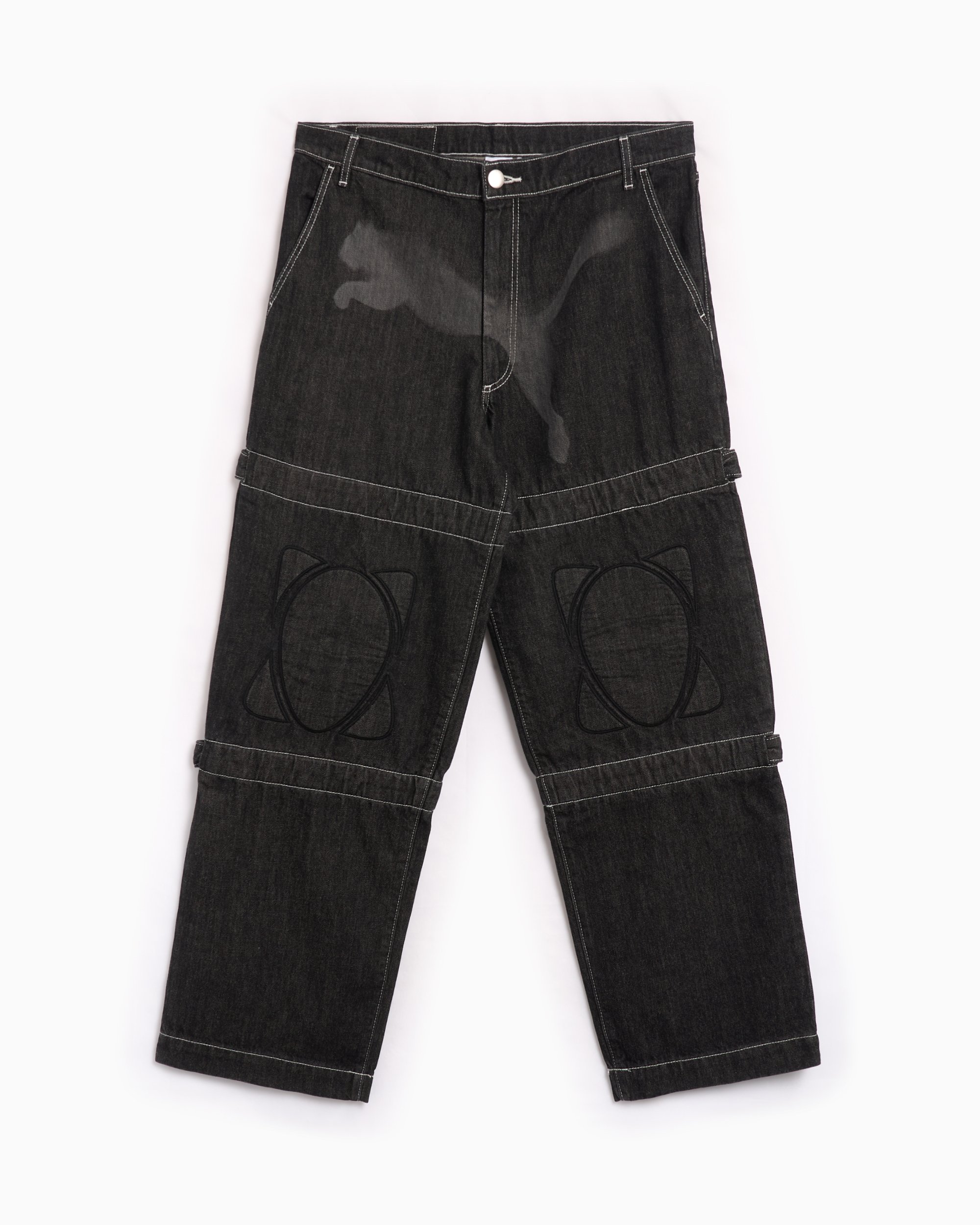 Puma x A$AP Men's Knee Pad Pants Black 631006-01 | FOOTDISTRICT