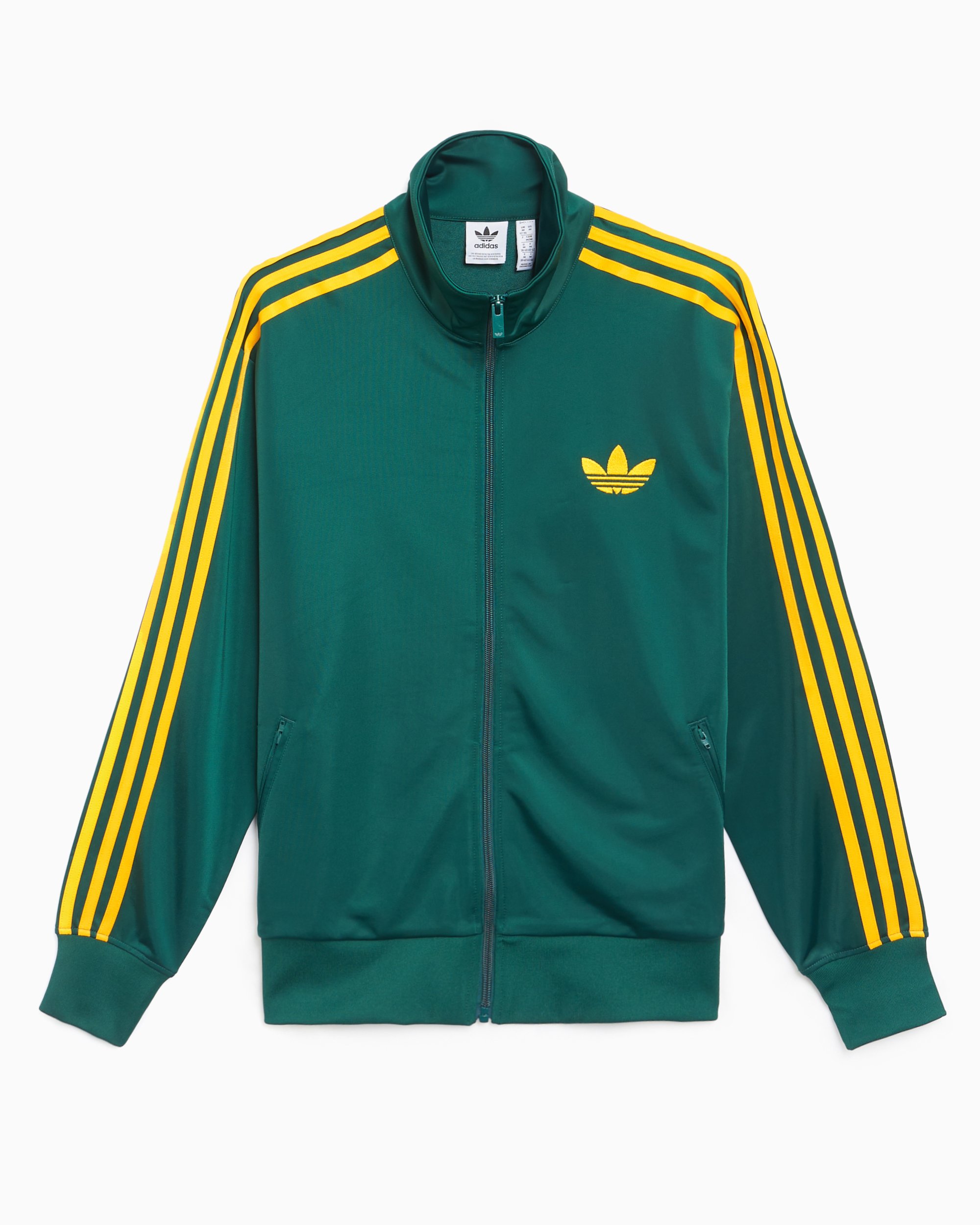 Adidas jas groen sales