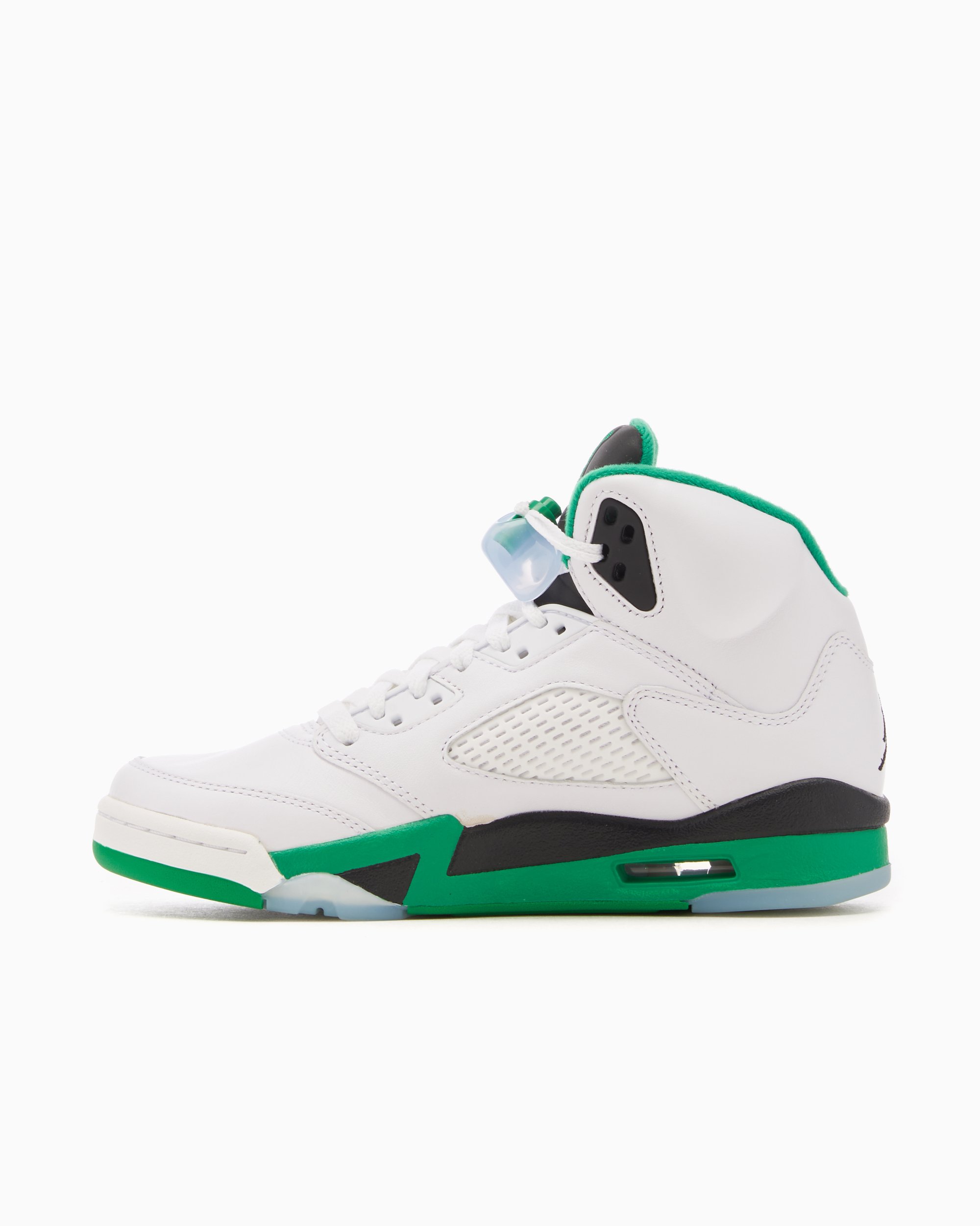 Air Jordan Women s 5 Retro Lucky Green Verde Bianco DD9336 103 FOOTDISTRICT
